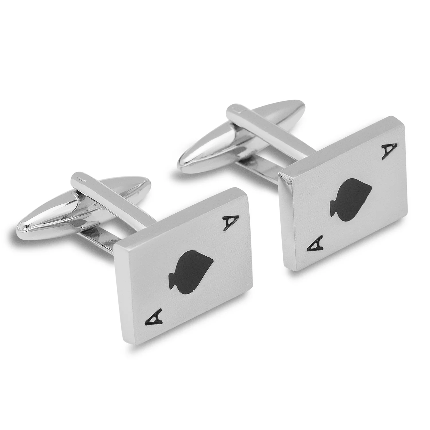 Ace of Spades Card Cufflinks - Image 2