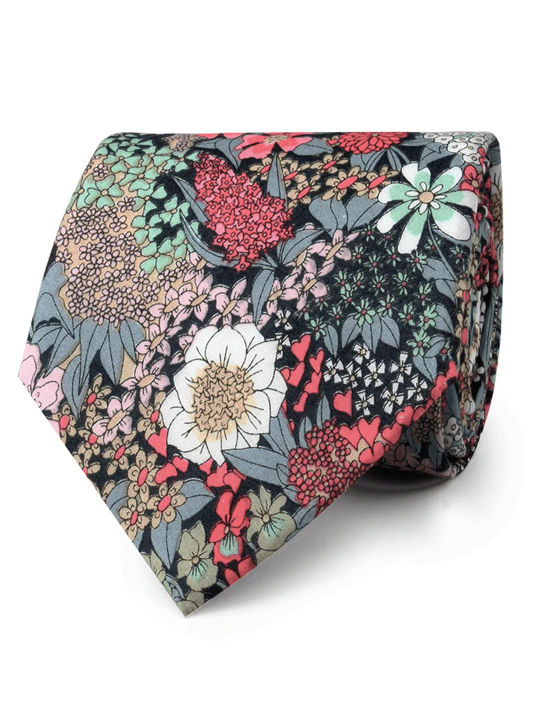 Africacian Kirstenbosch Flower Necktie - Image 2