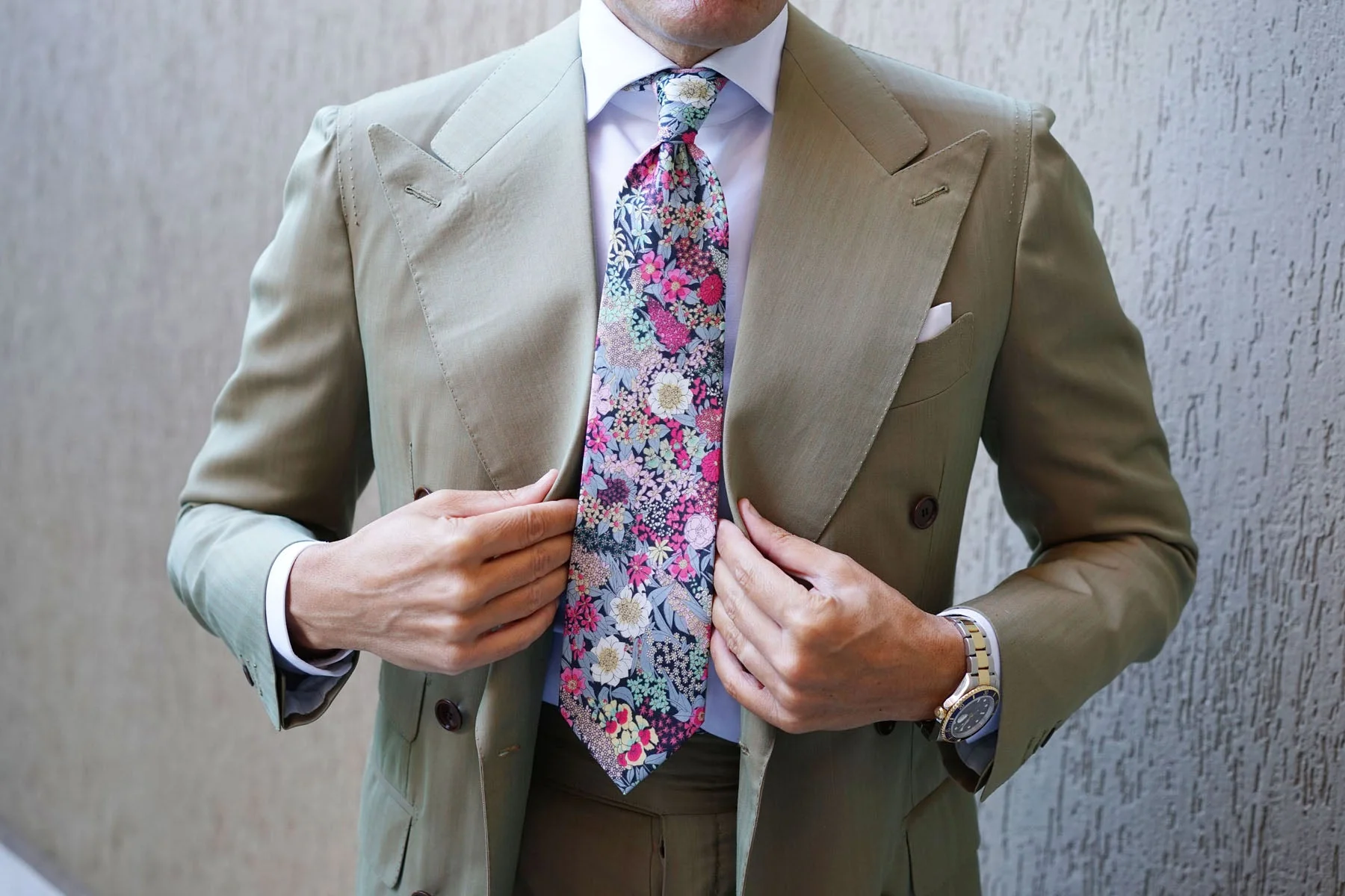 Africacian Kirstenbosch Flower Necktie - Image 9