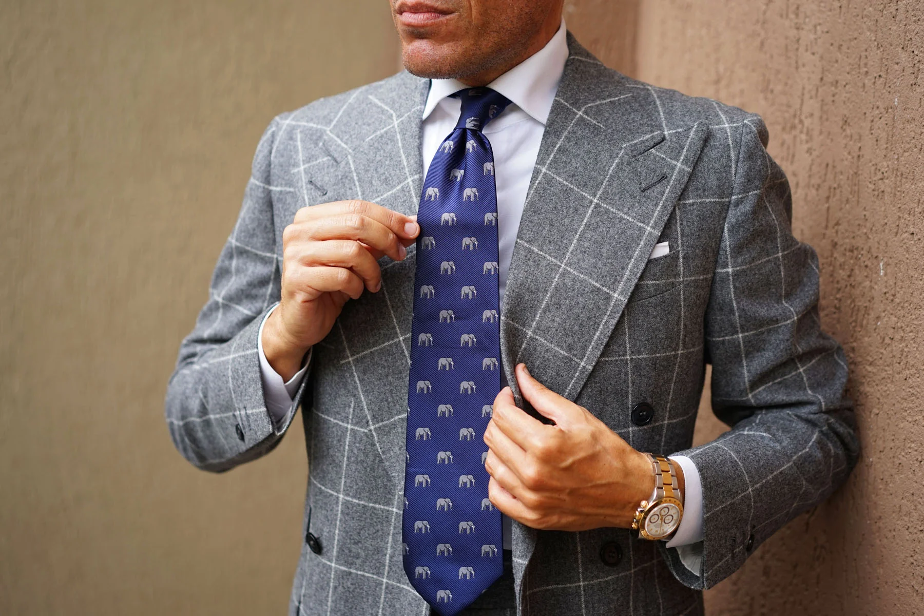 African Forest Elephant Tie - Image 4