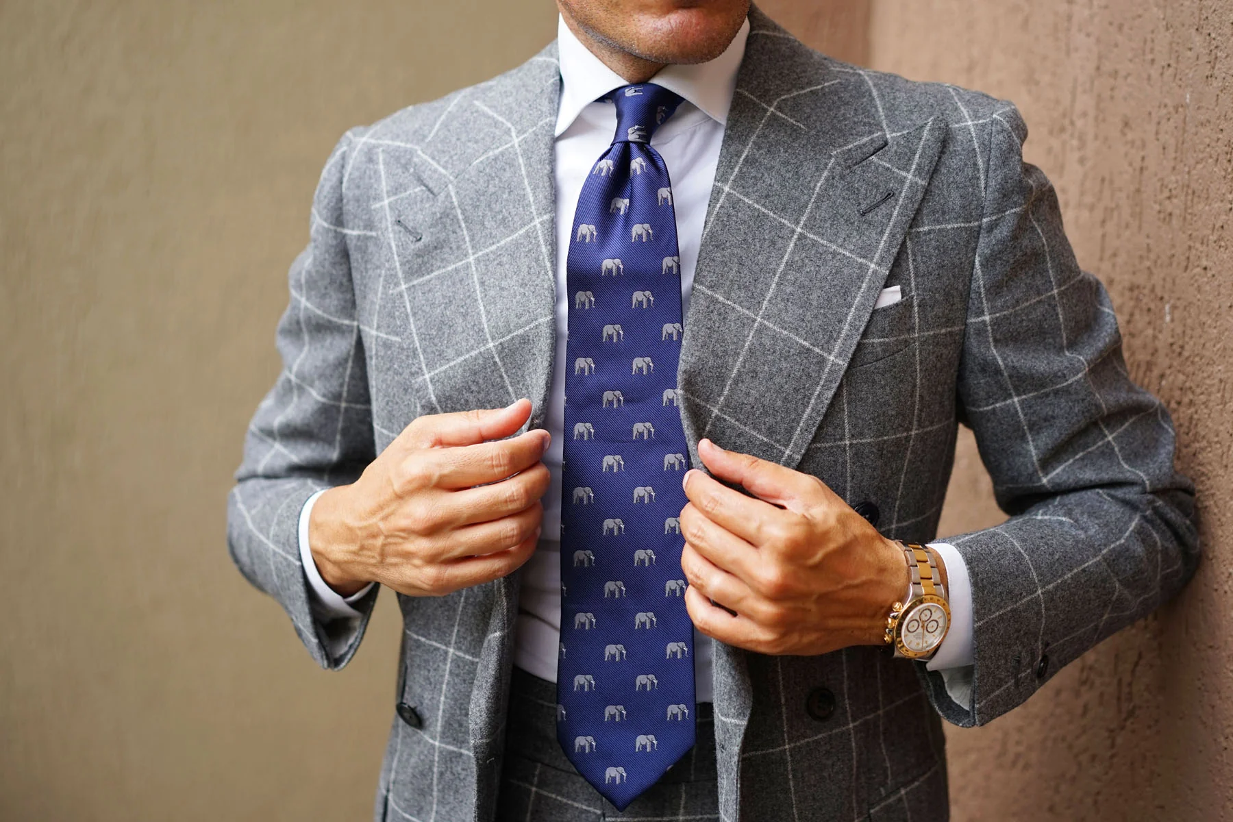 African Forest Elephant Tie - Image 6