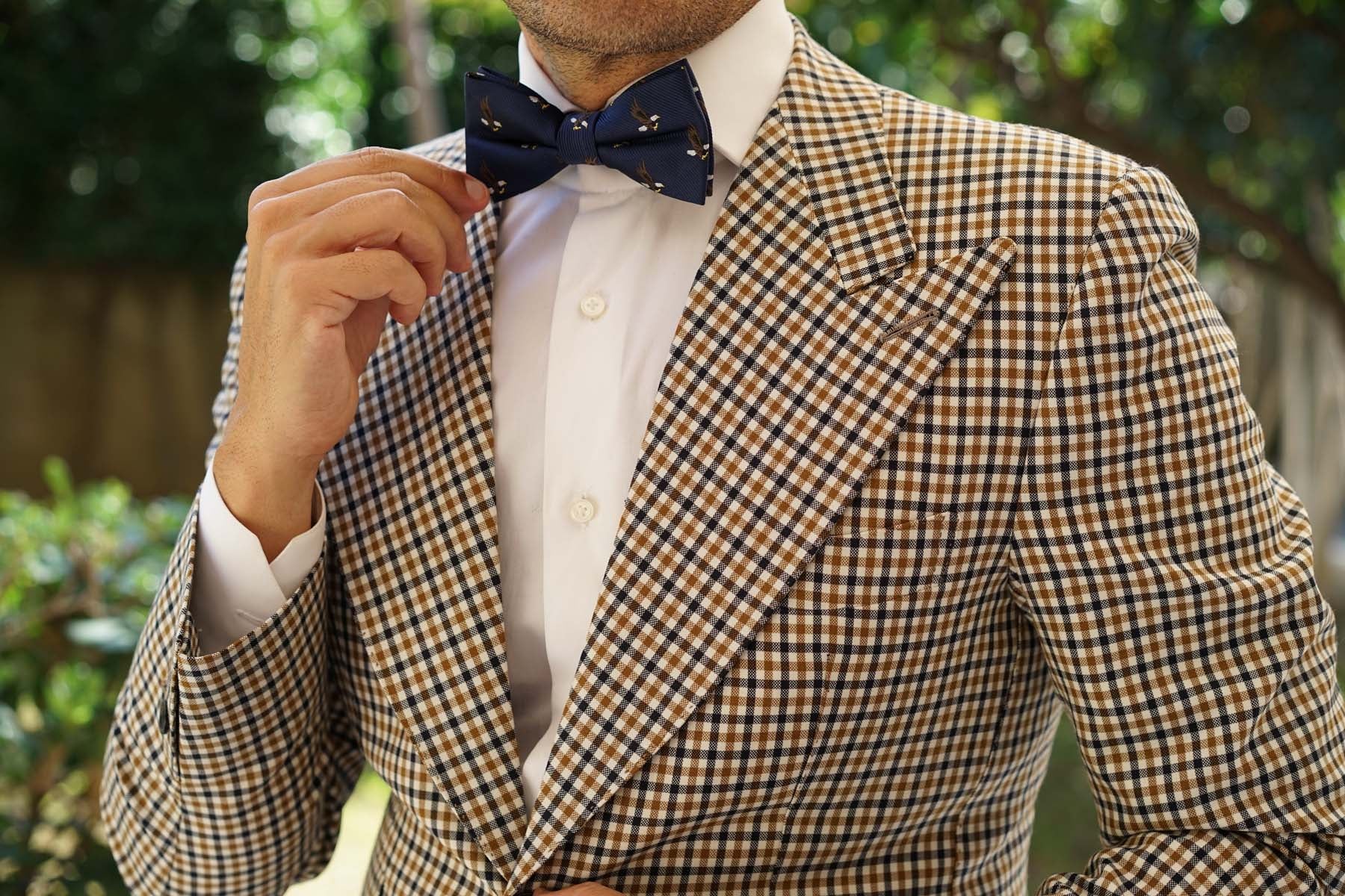 African Martial Eagle Bow Tie - Image 3