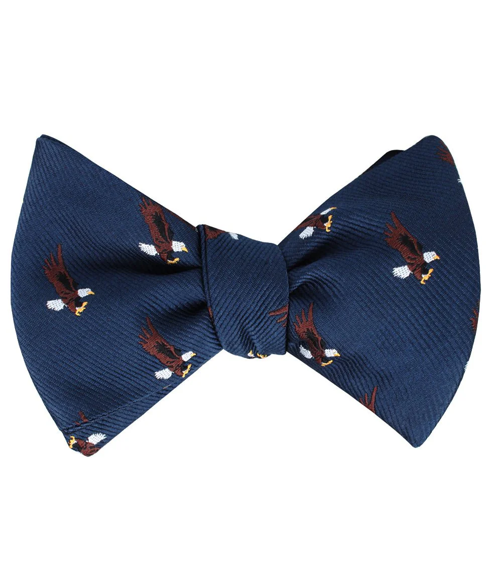 African Martial Eagle Self Bow Tie - Image 2