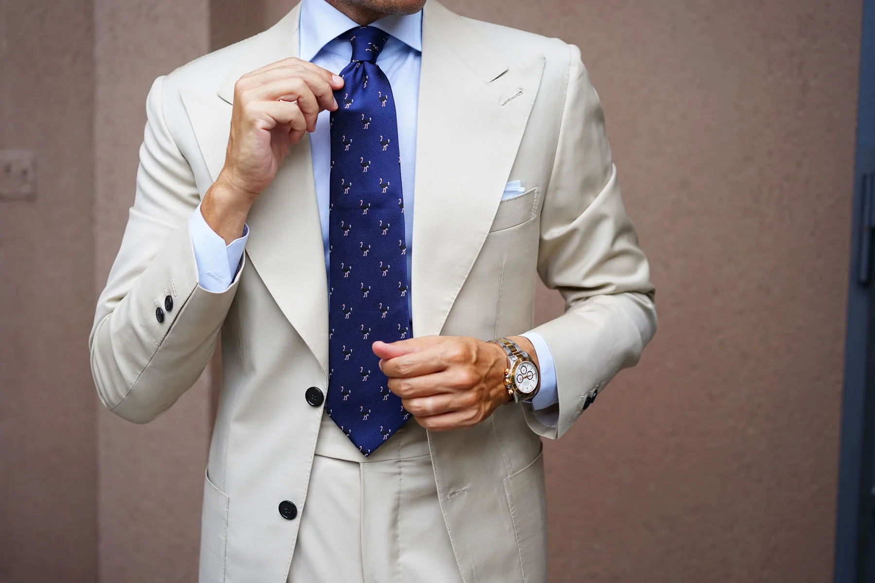 African Ostrich Tie - Image 6