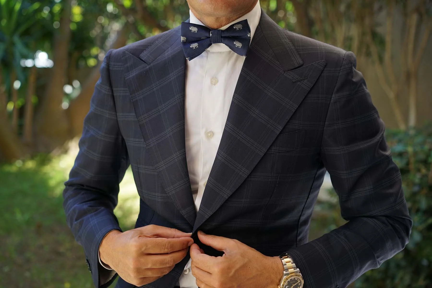 African Rhino Bow Tie - Image 6