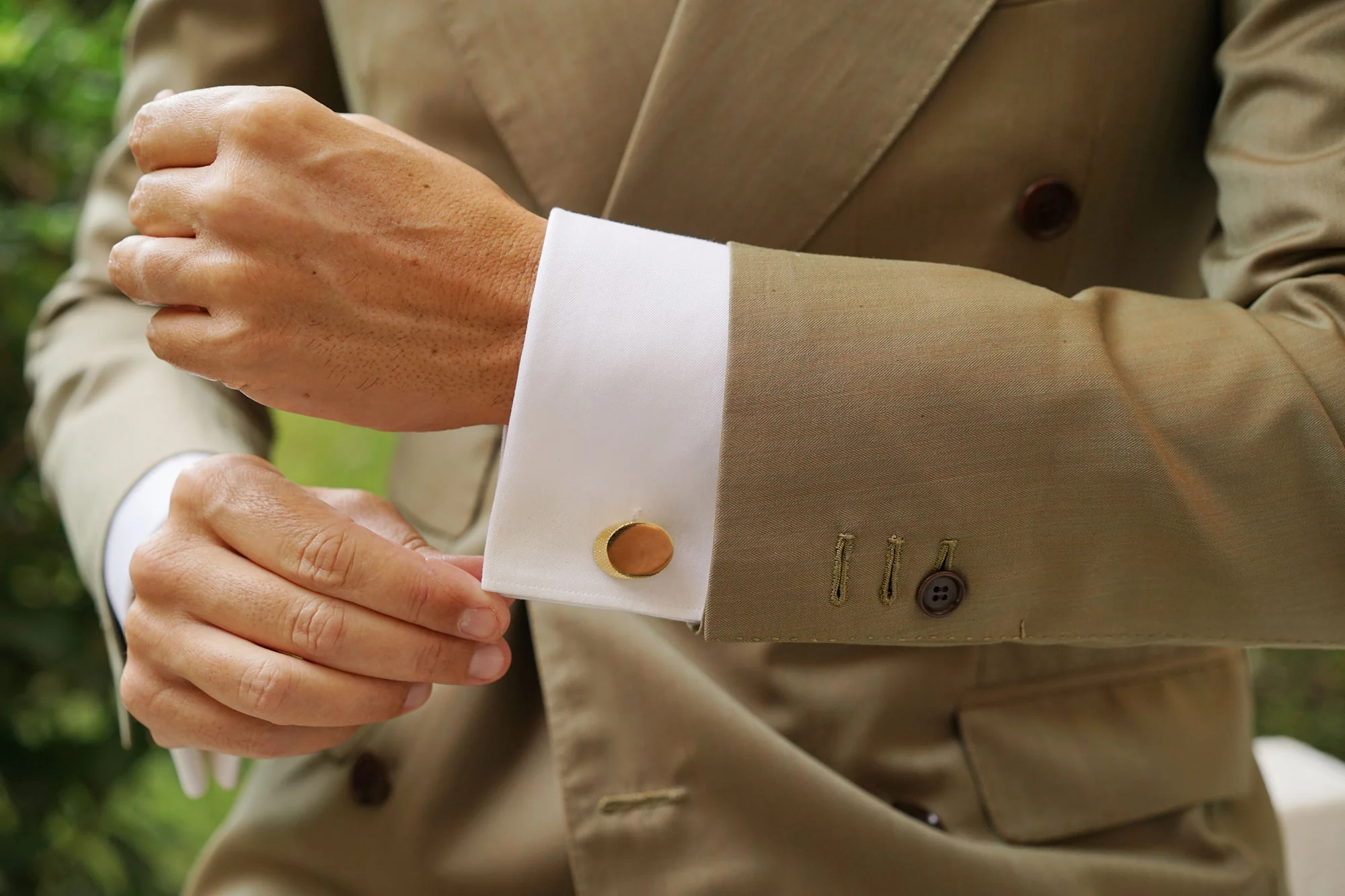 Alexander The Great Gold Cufflinks - Image 9