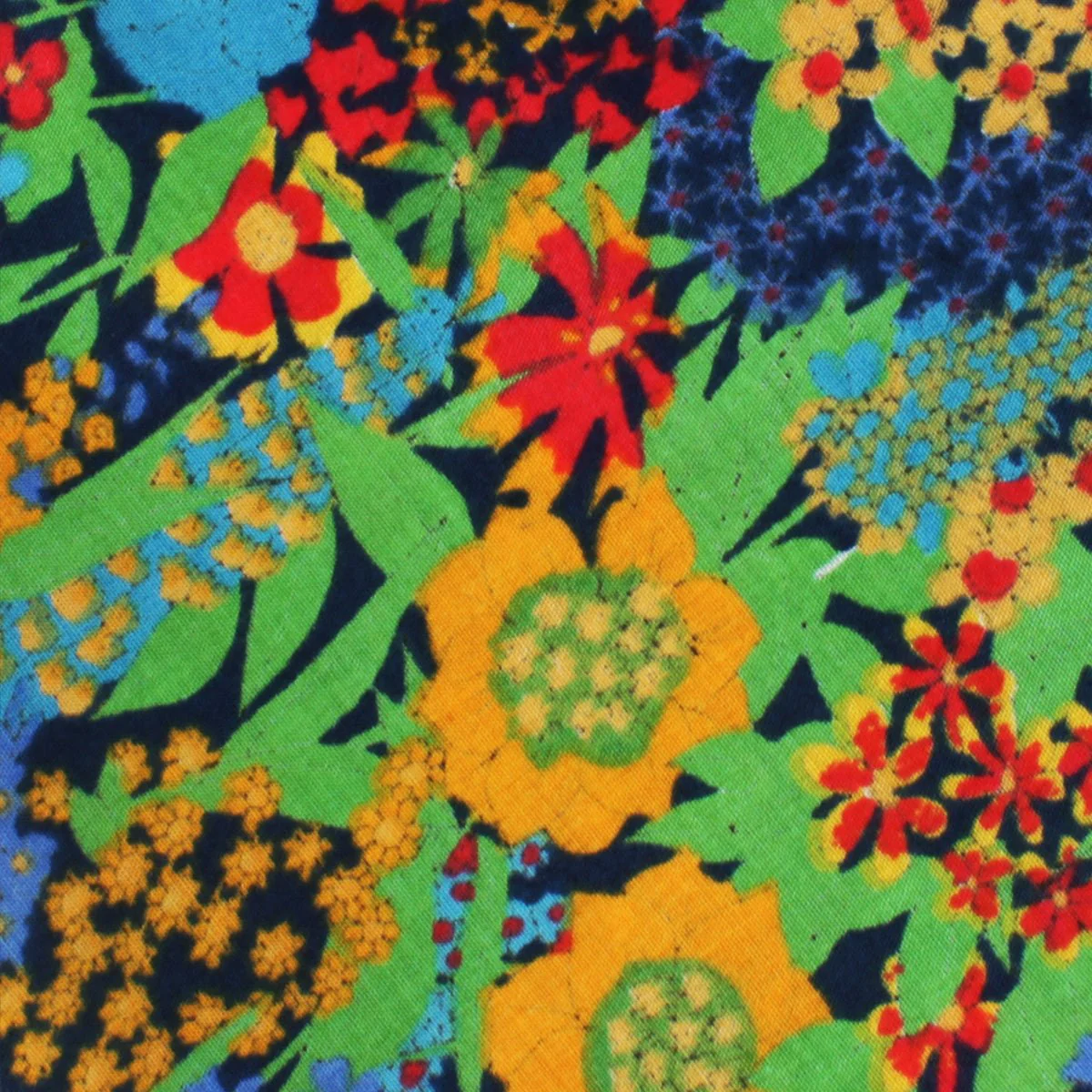 Amazonian Jungle Floral Self Bow Tie - Image 3