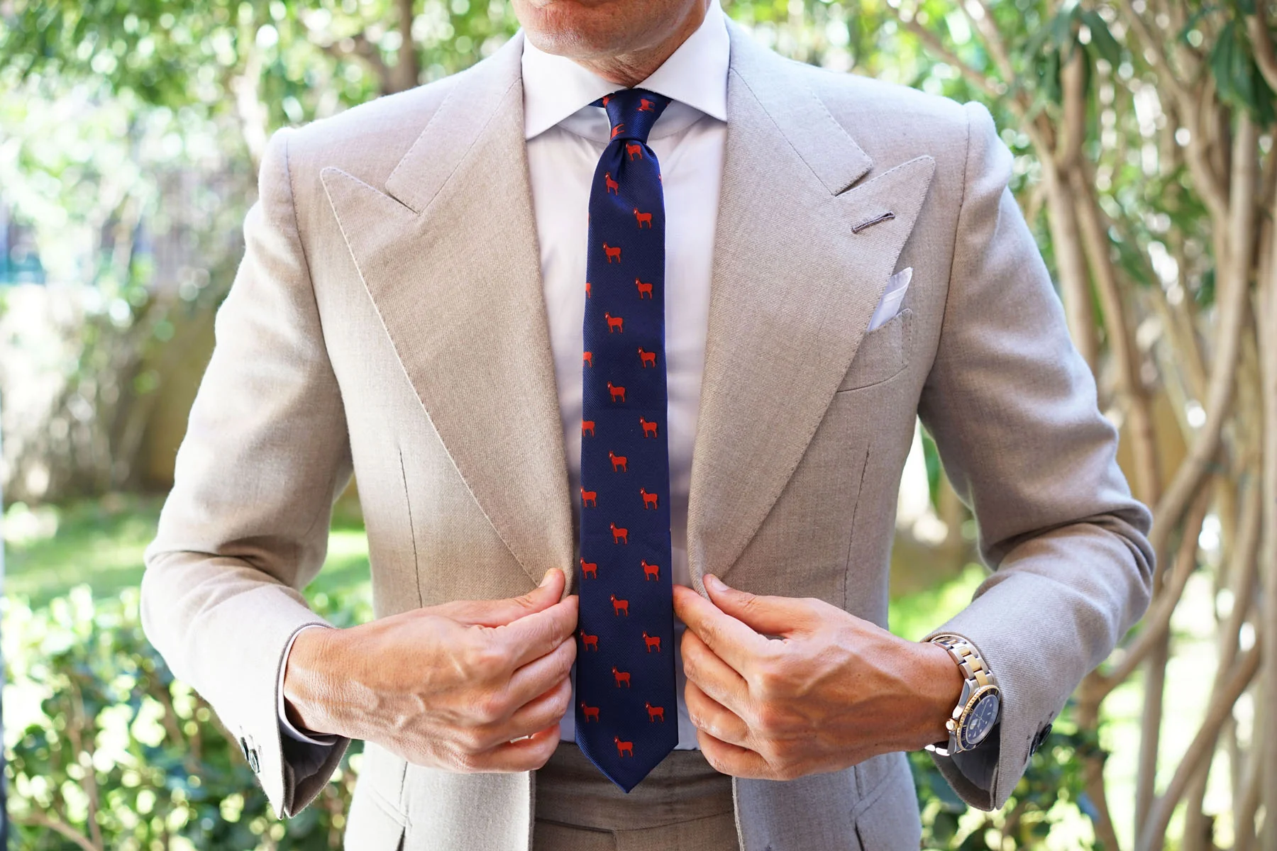 American Quarter Horse Skinny Tie - Image 6