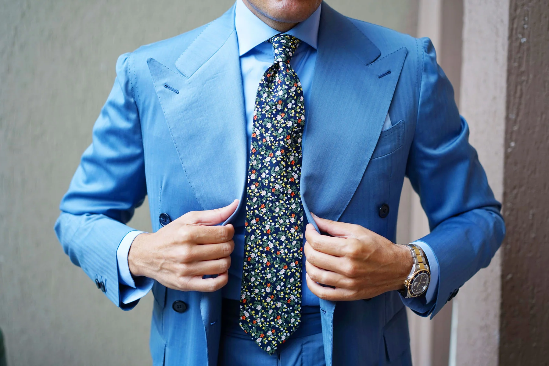 Anemone Floral Tie - Image 6