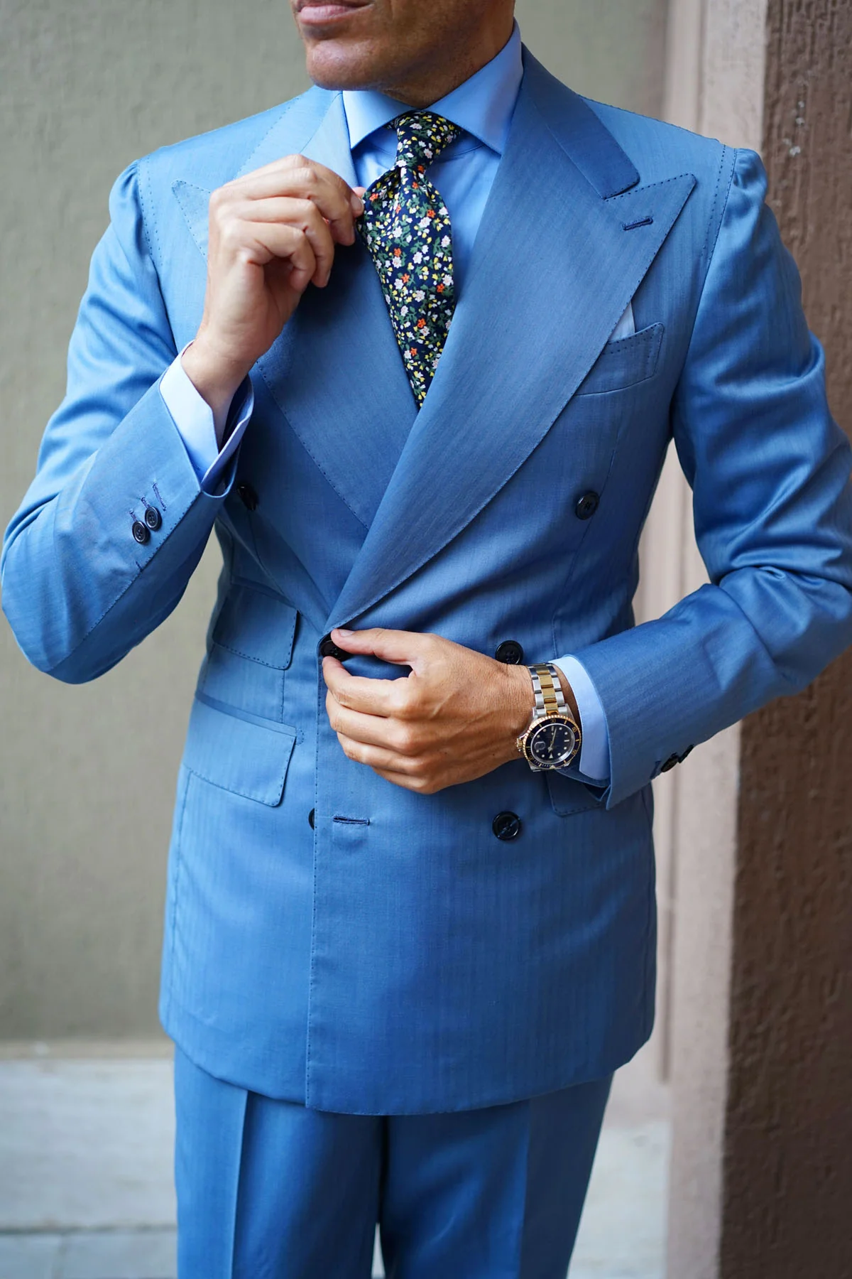 Anemone Floral Tie - Image 9