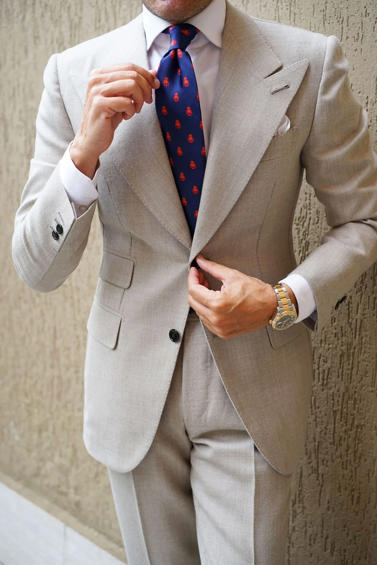 Angry Robot Necktie - Image 10