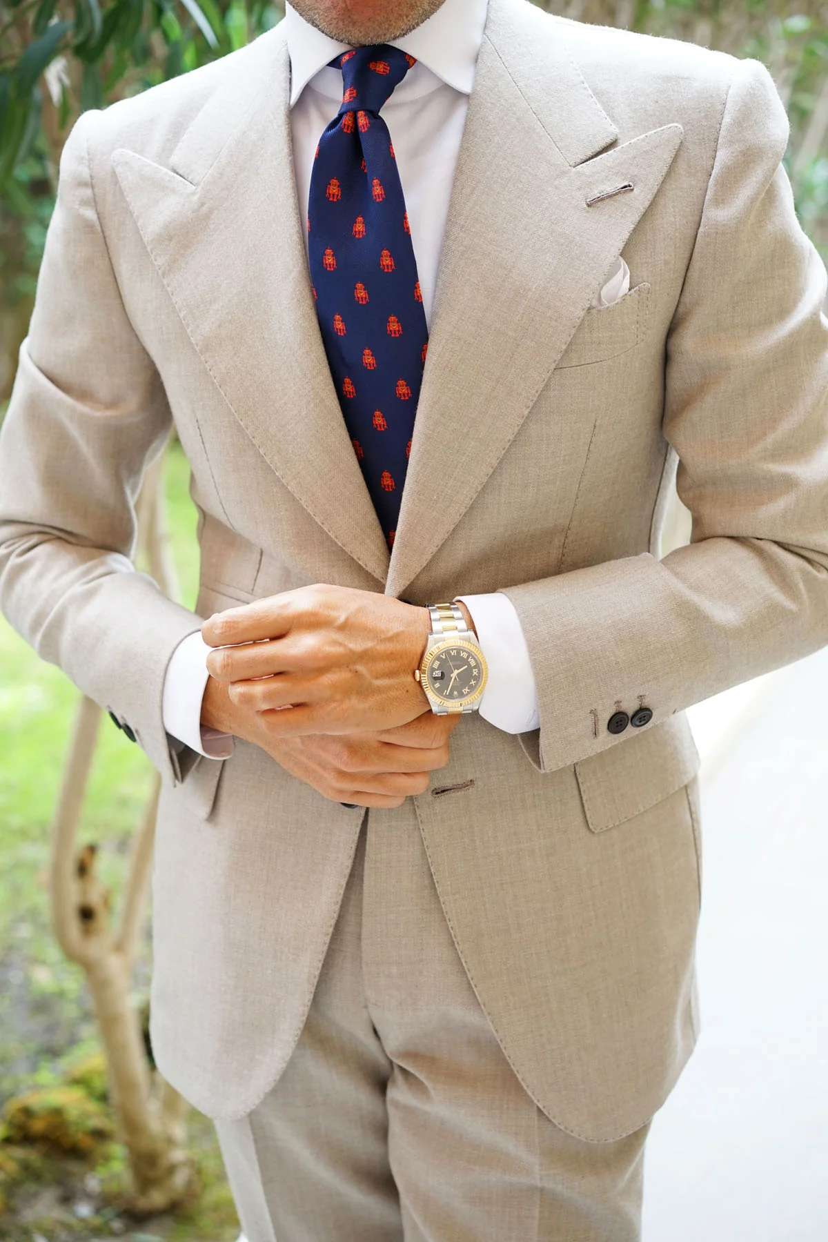 Angry Robot Necktie - Image 8