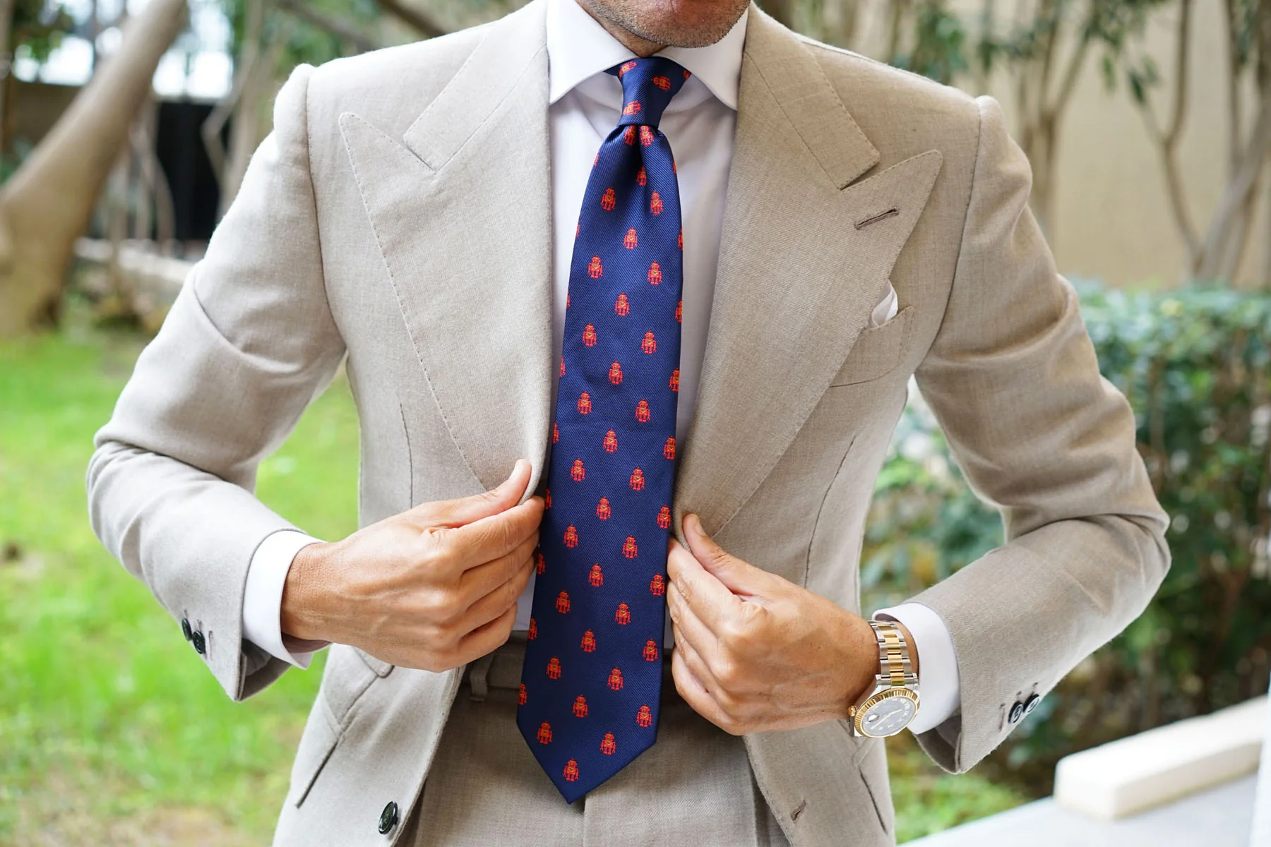 Angry Robot Necktie - Image 9
