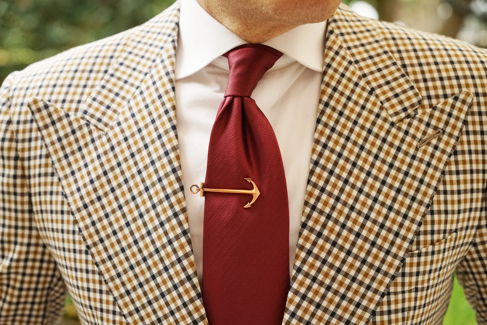 Antique Red Anchor Tie Bar - Image 9