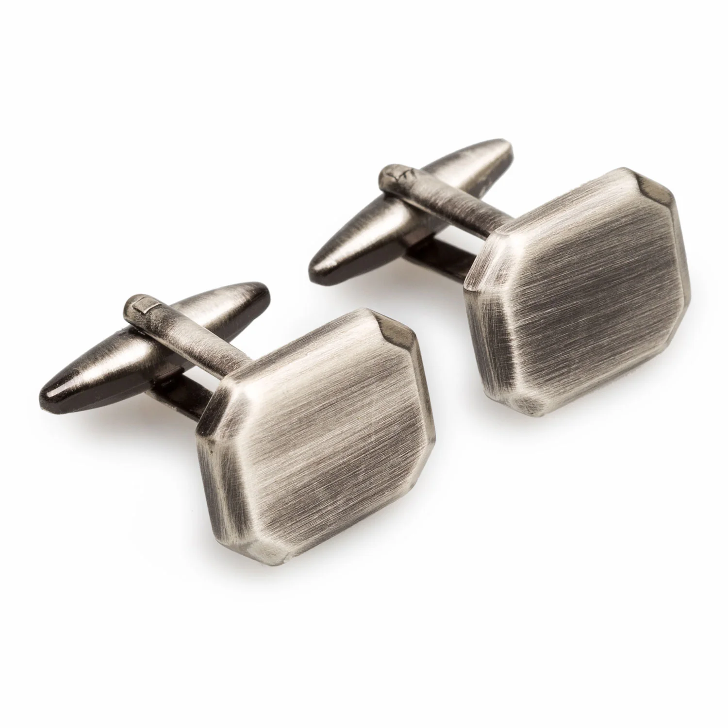 Antique Silver Octavia Cufflinks - Image 2