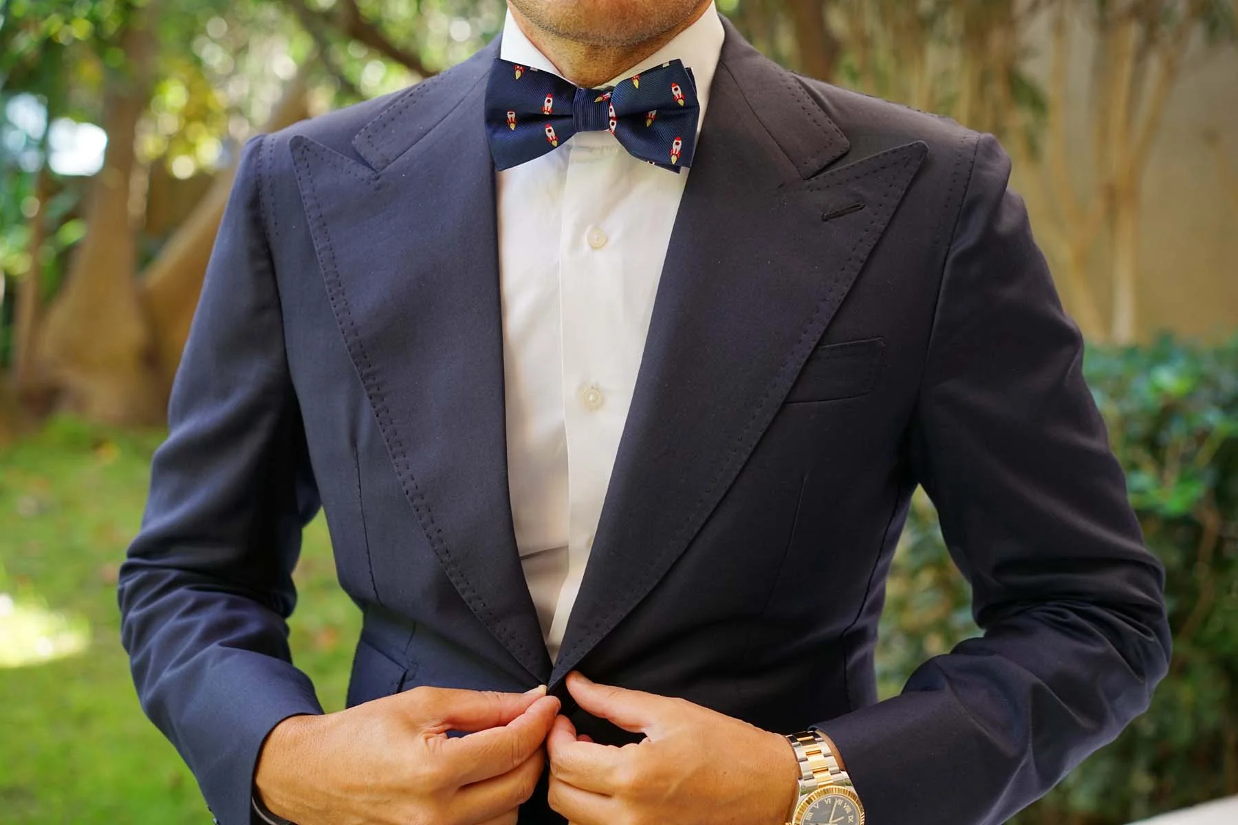 Apollo Space Rocket Bow Tie - Image 3