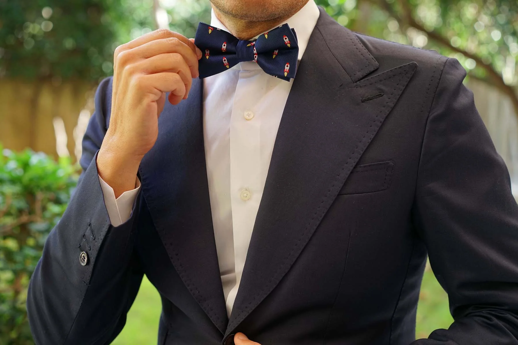 Apollo Space Rocket Bow Tie - Image 5