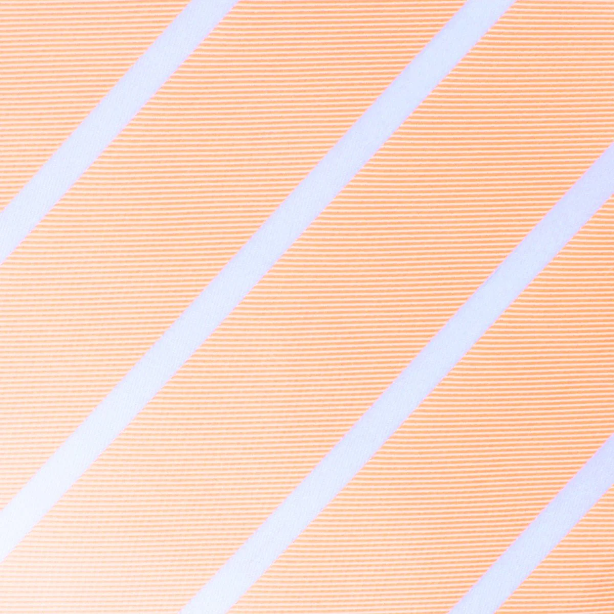 Apricot Striped Self Bow Tie - Image 3