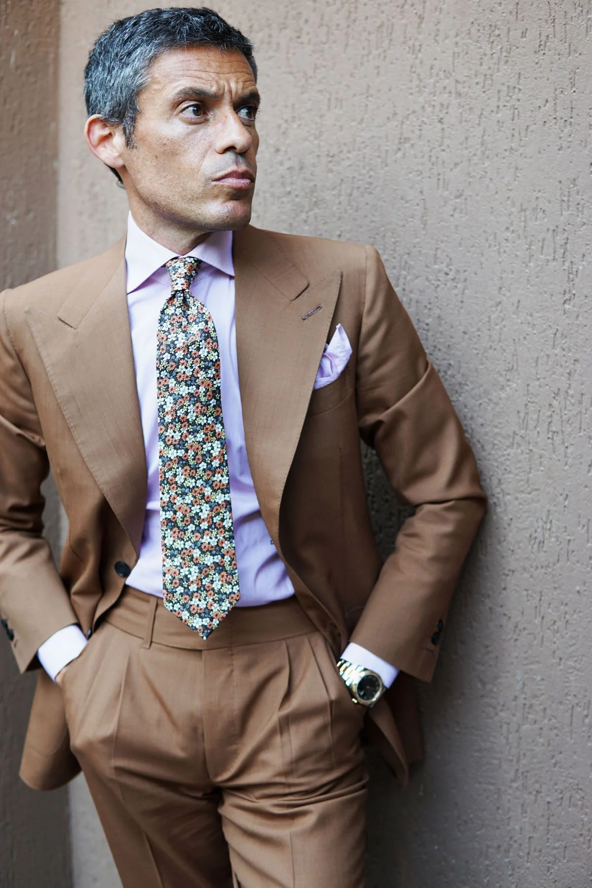 Arancia Bruciata Floral Necktie - Image 18