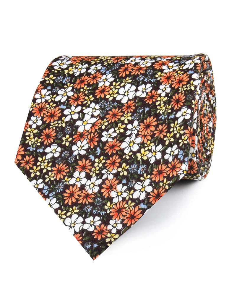 Arancia Bruciata Floral Necktie - Image 2