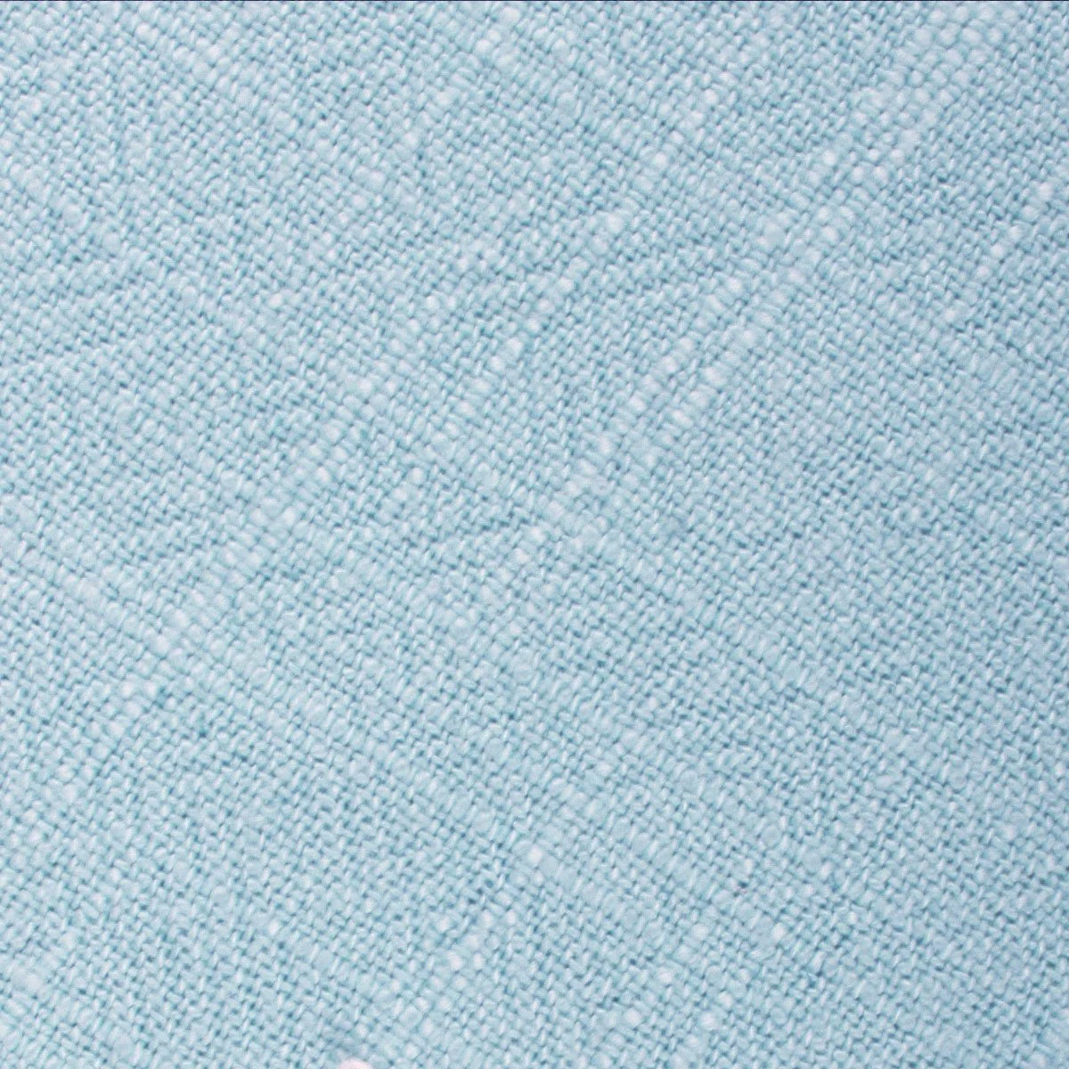 Argentinian Ice Blue Linen Pocket Square - Image 2
