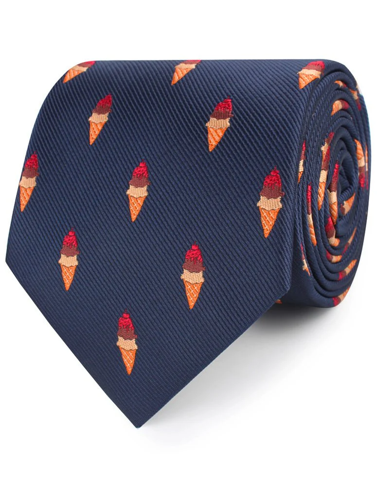 Artemy Ice Cream Necktie - Image 2