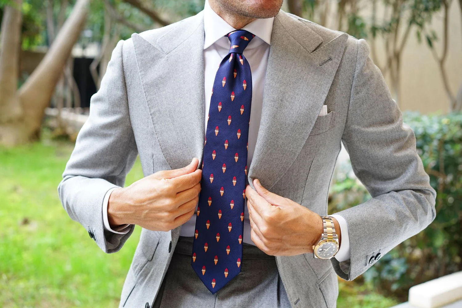 Artemy Ice Cream Necktie - Image 7