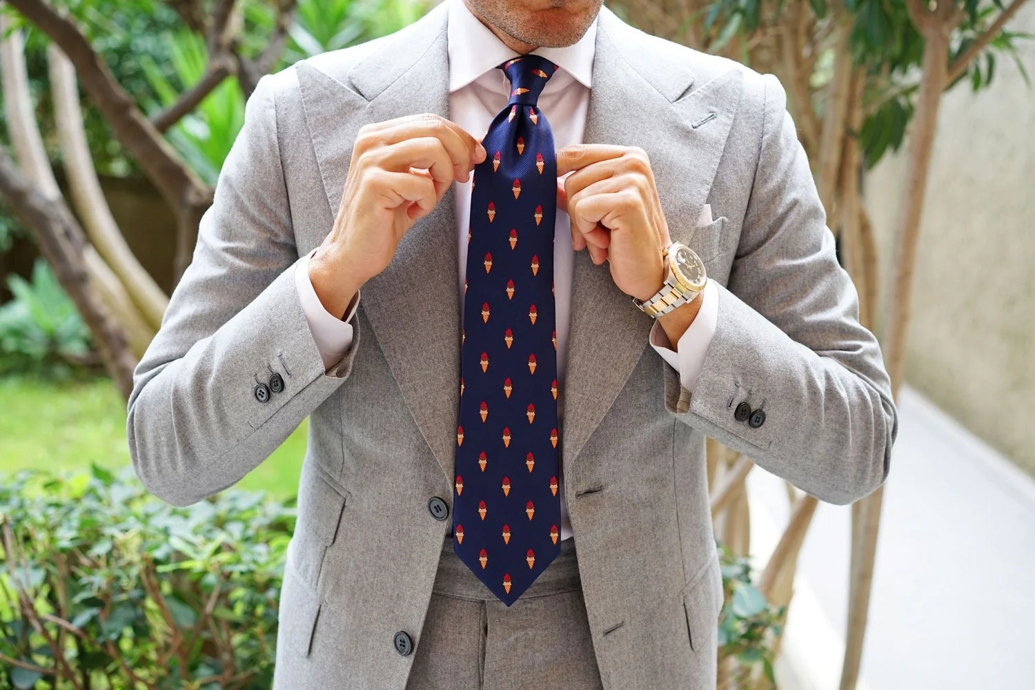 Artemy Ice Cream Necktie - Image 9