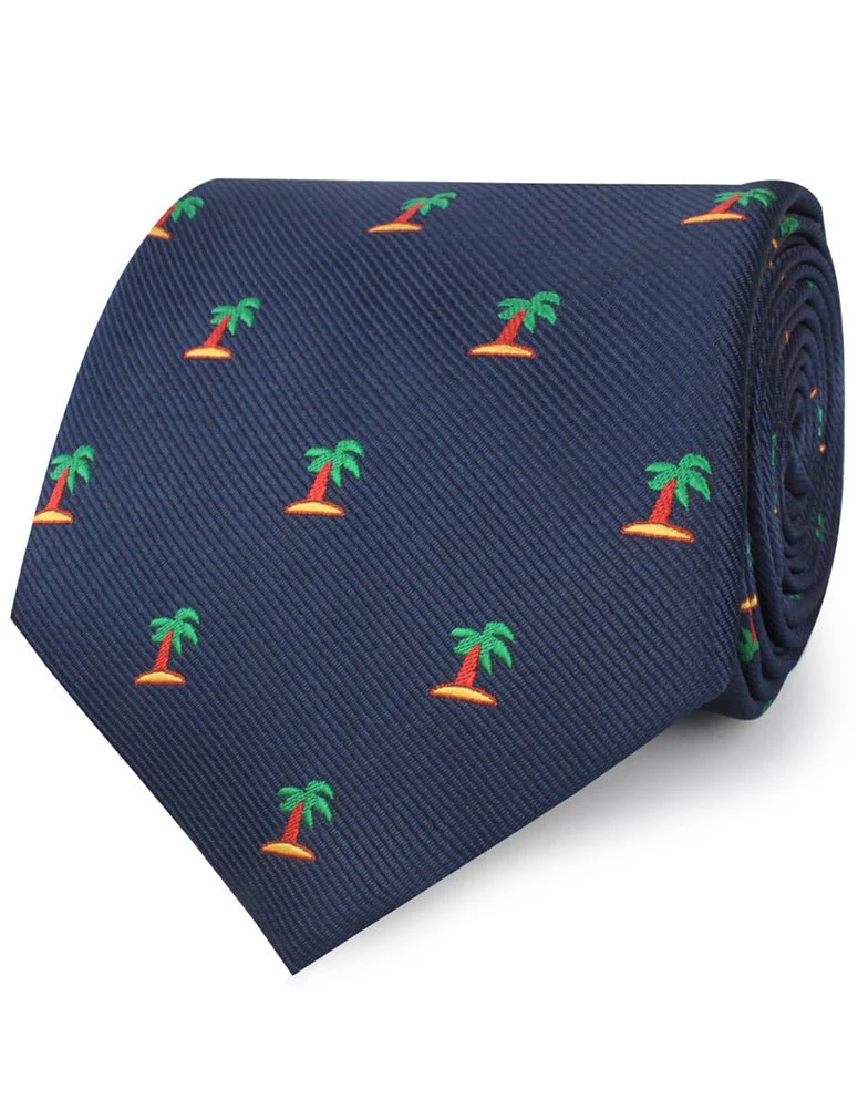 Aruba Palm Tree Necktie - Image 2