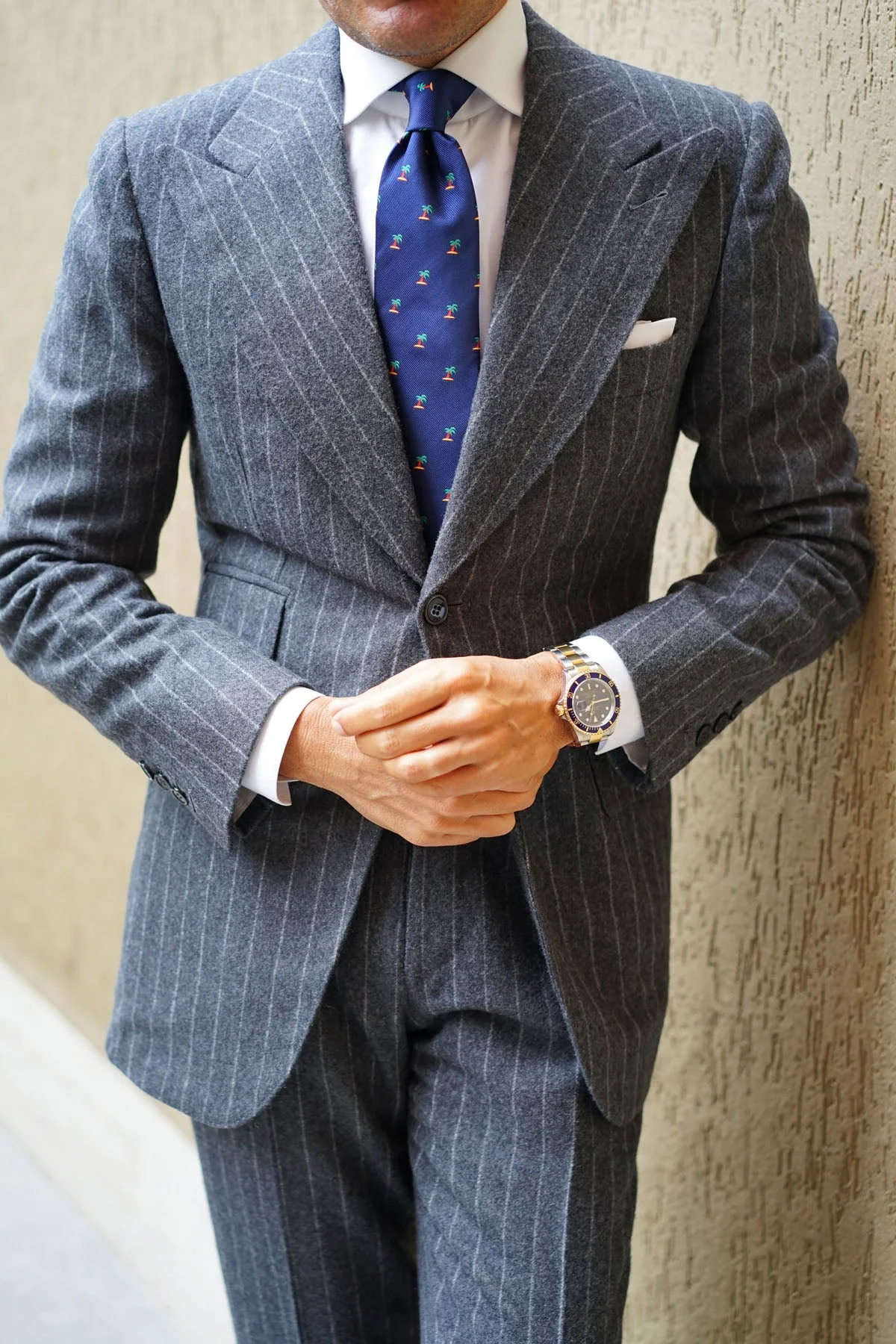 Aruba Palm Tree Necktie - Image 5