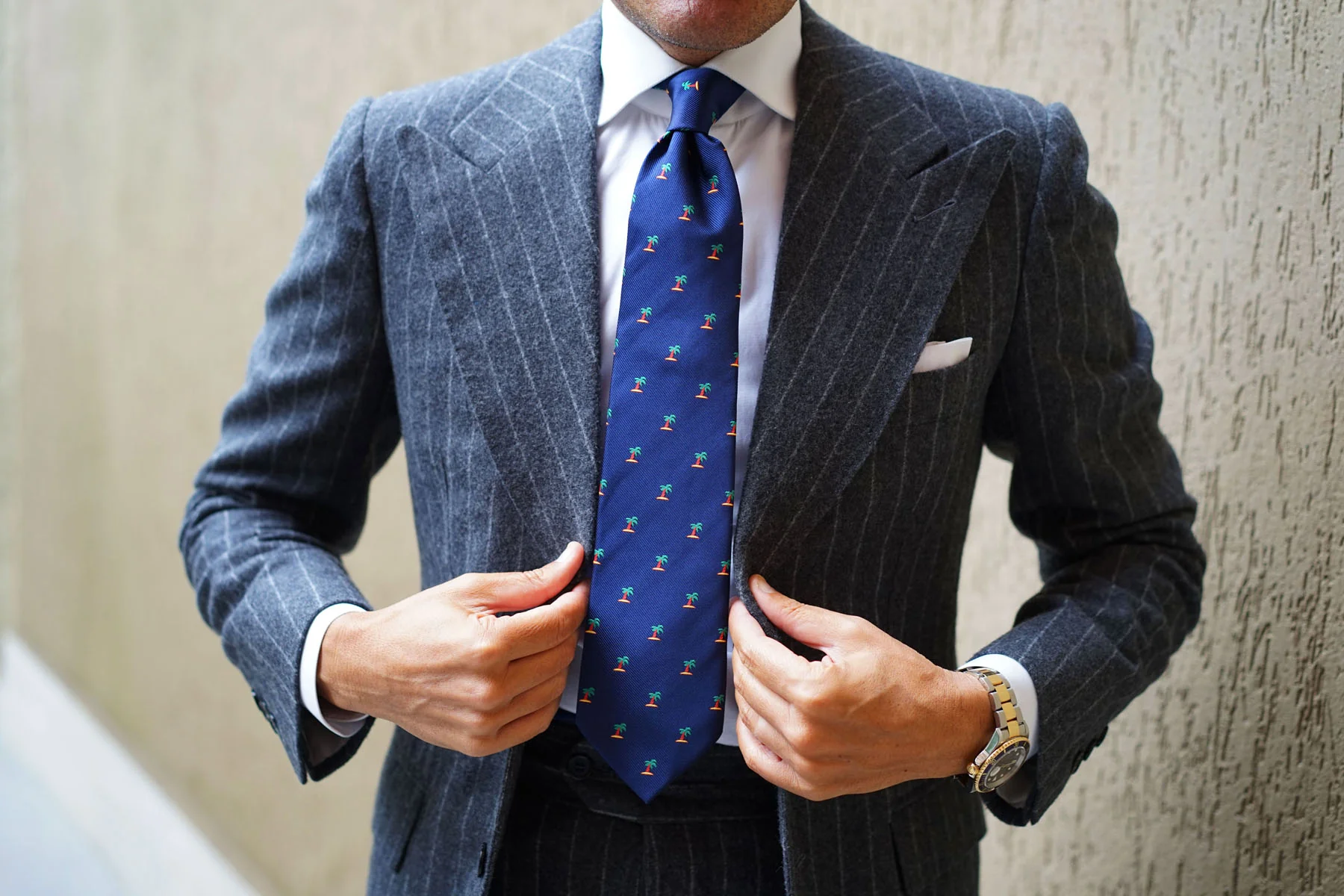 Aruba Palm Tree Necktie - Image 6