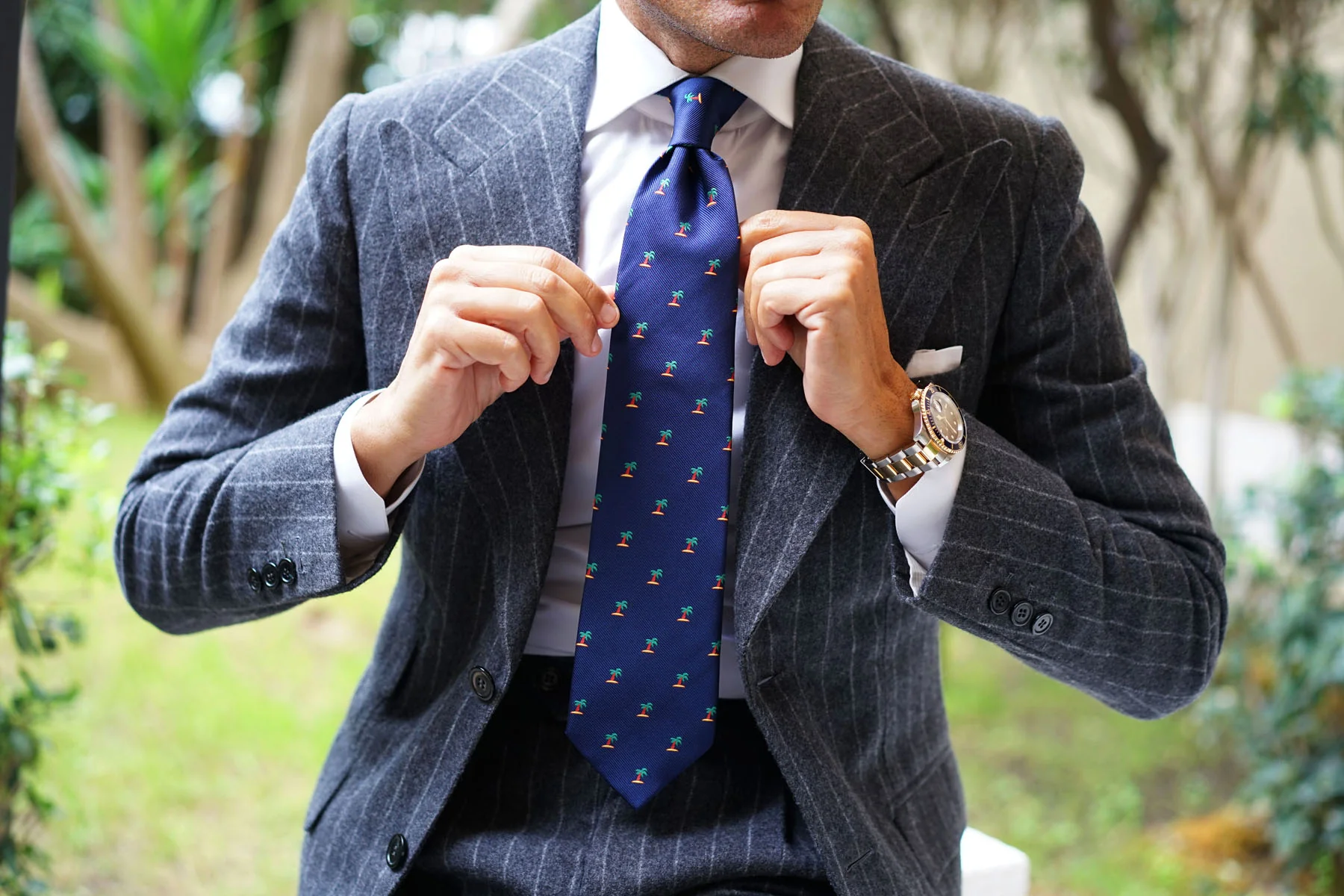 Aruba Palm Tree Necktie - Image 9