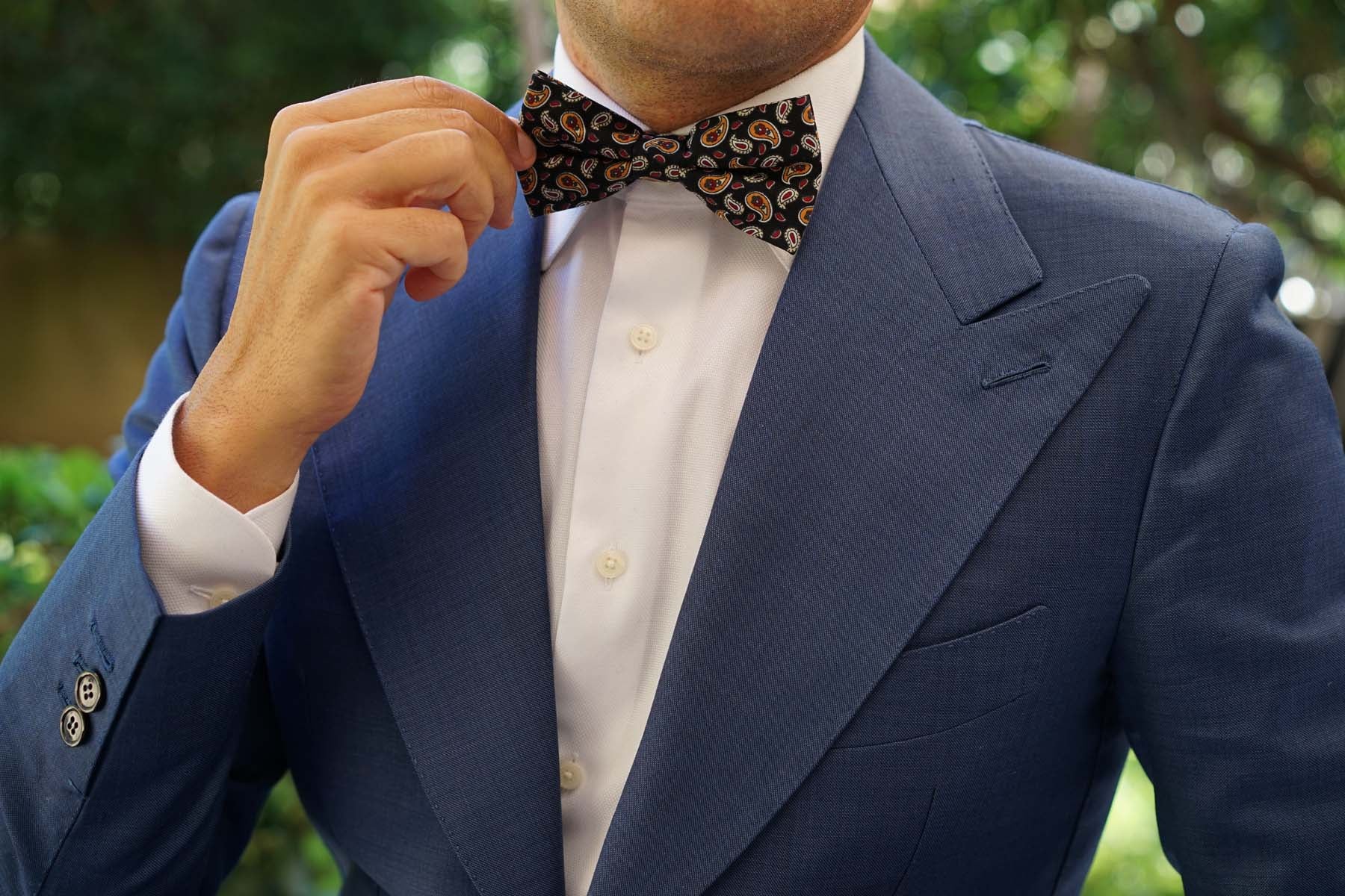 Azerbaijan Paisley Bow Tie - Image 7