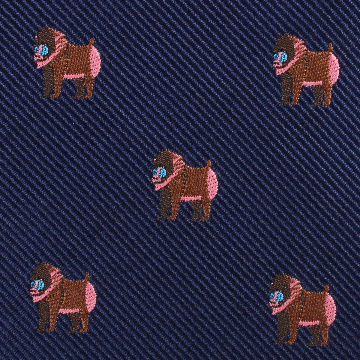 Baboon Diamond Self Bow Tie - Image 3