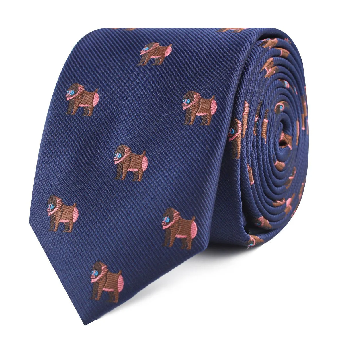 Baboon Skinny Tie - Image 2
