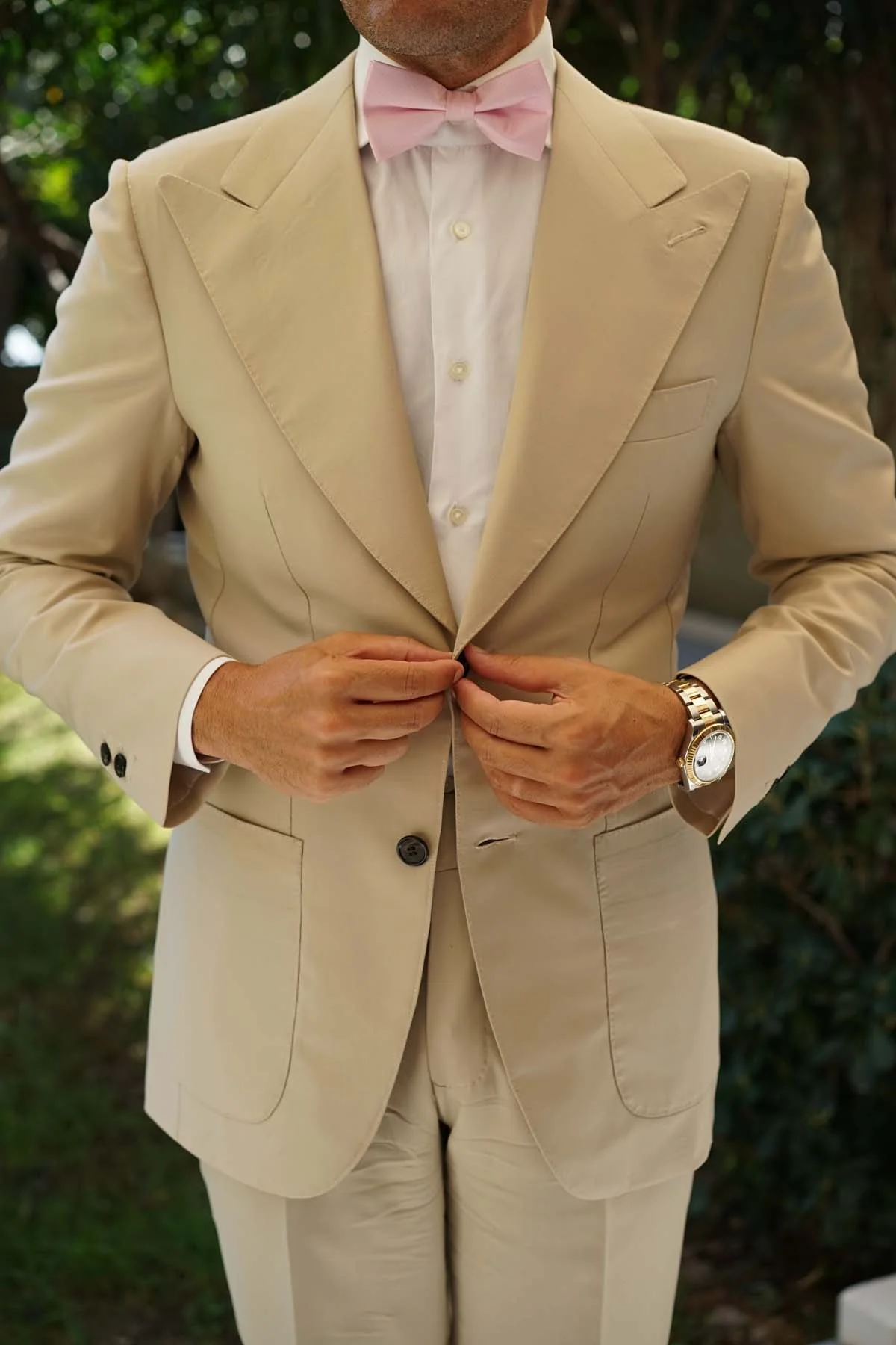 Baby Pink Bow Tie - Image 7