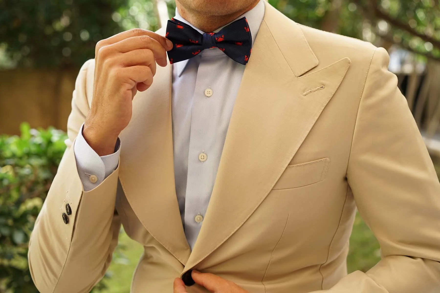 Beach Sand Crab Bow Tie - Image 3