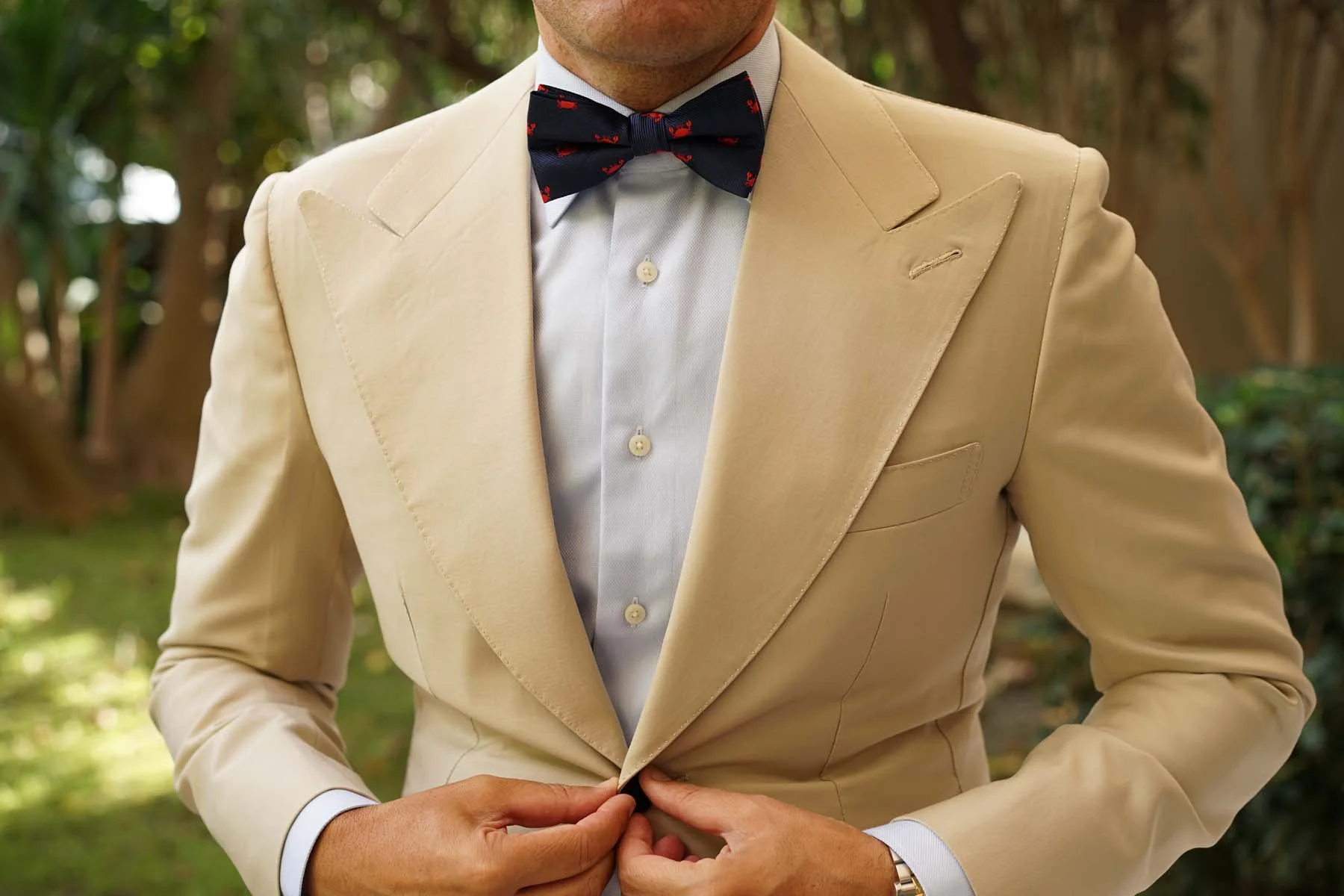 Beach Sand Crab Bow Tie - Image 7