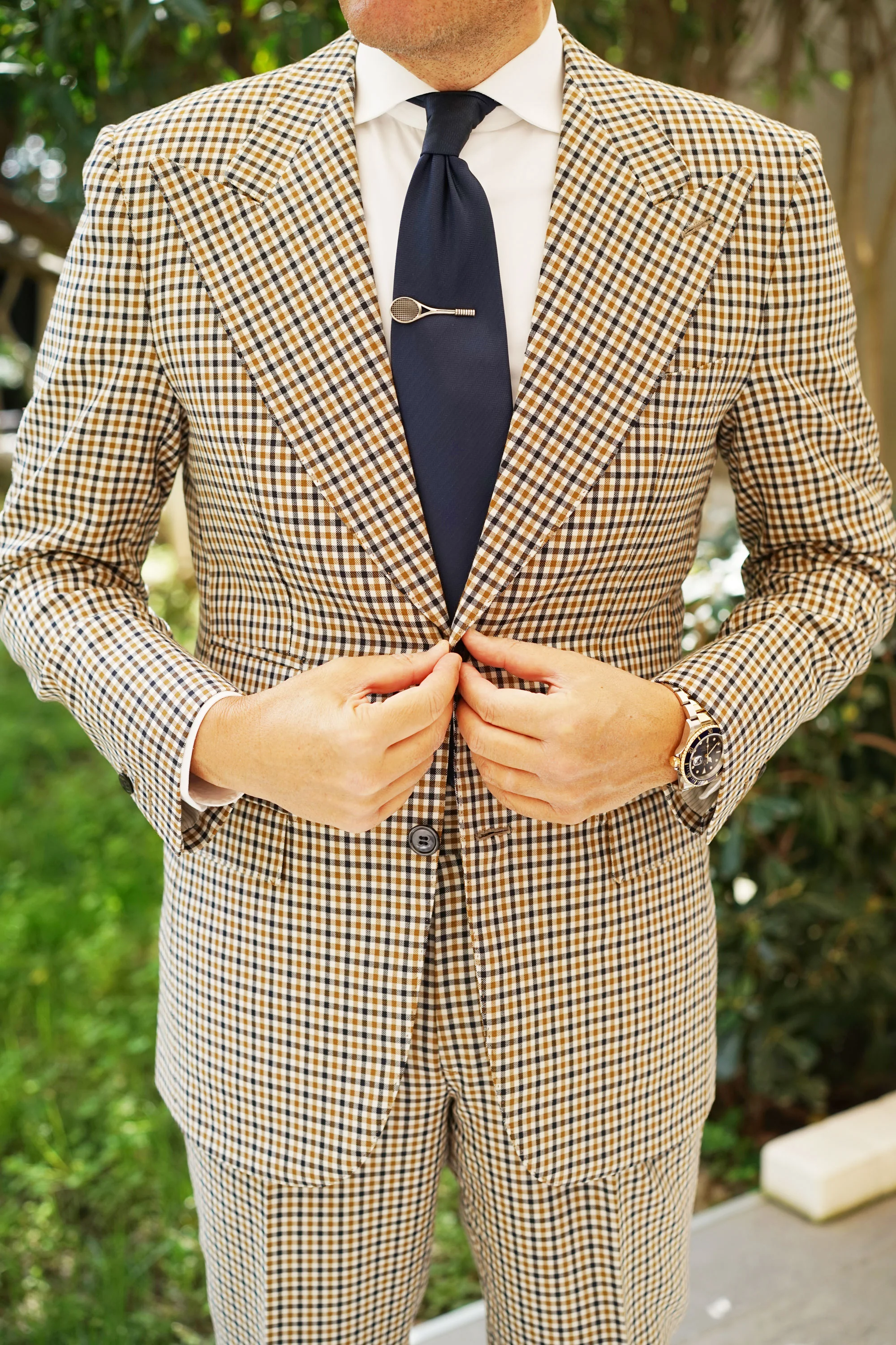 Becker Tennis Racquet Tie Bar - Image 4