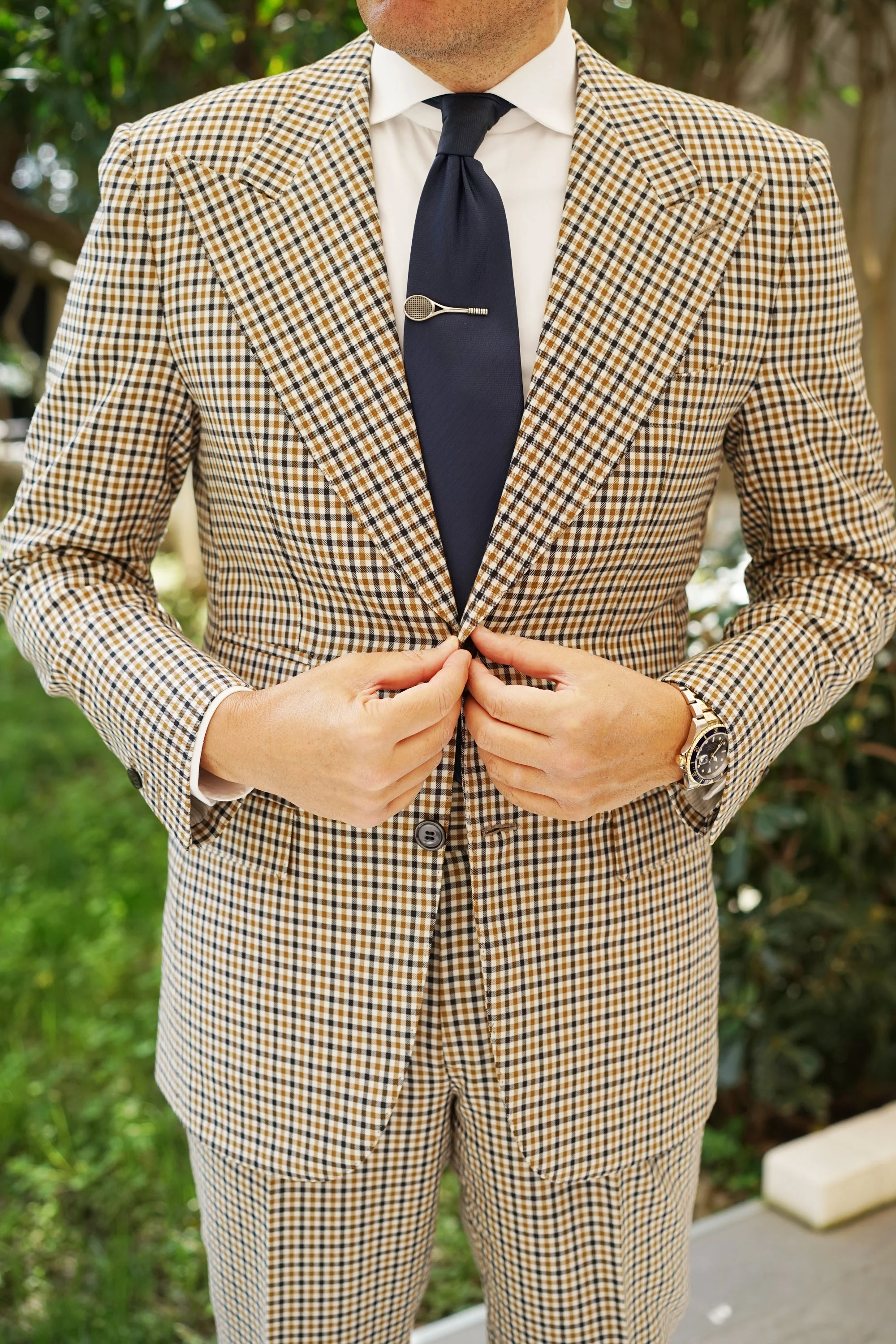 Becker Tennis Racquet Tie Bar - Image 5