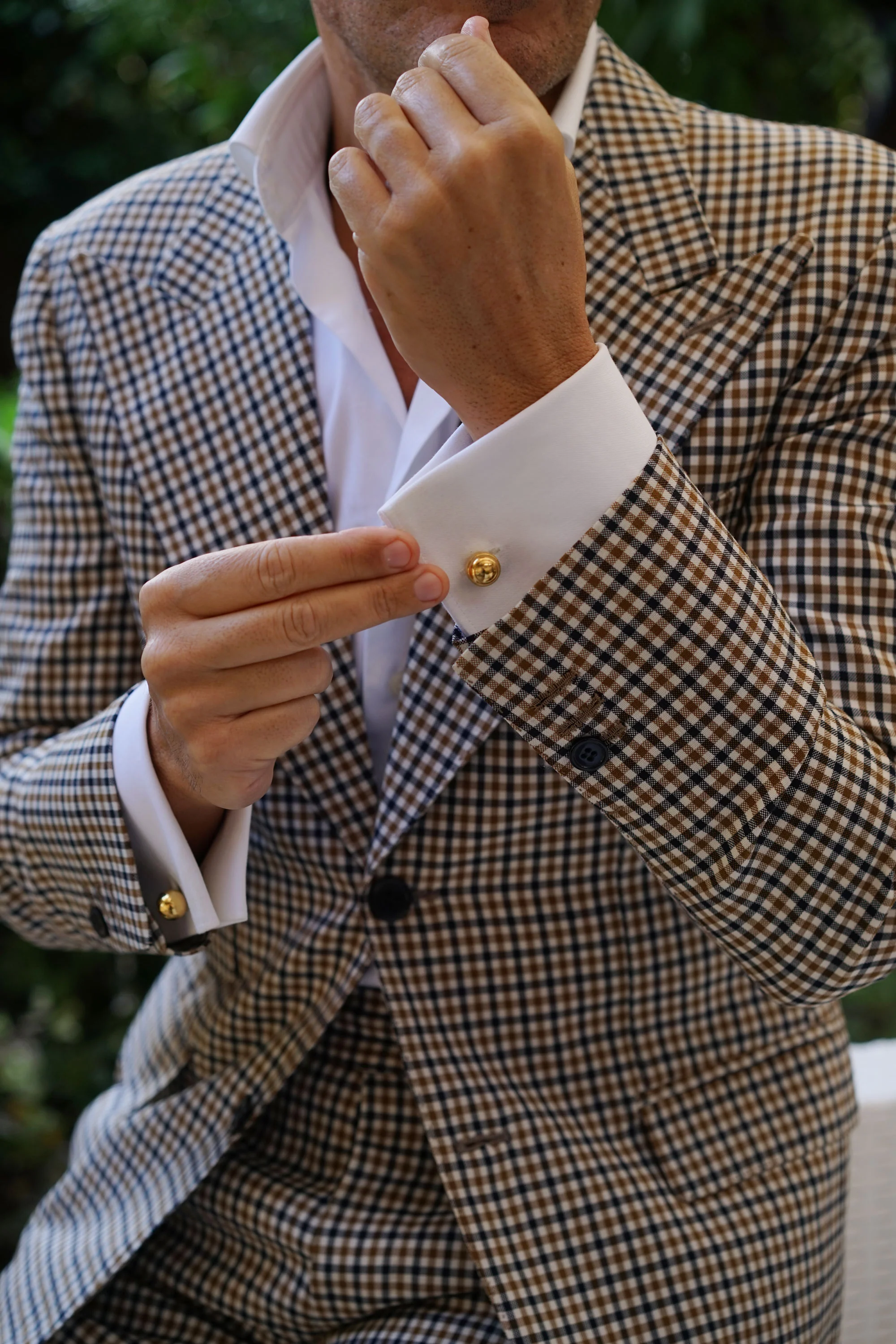 Beckham Gold Cufflinks - Image 4