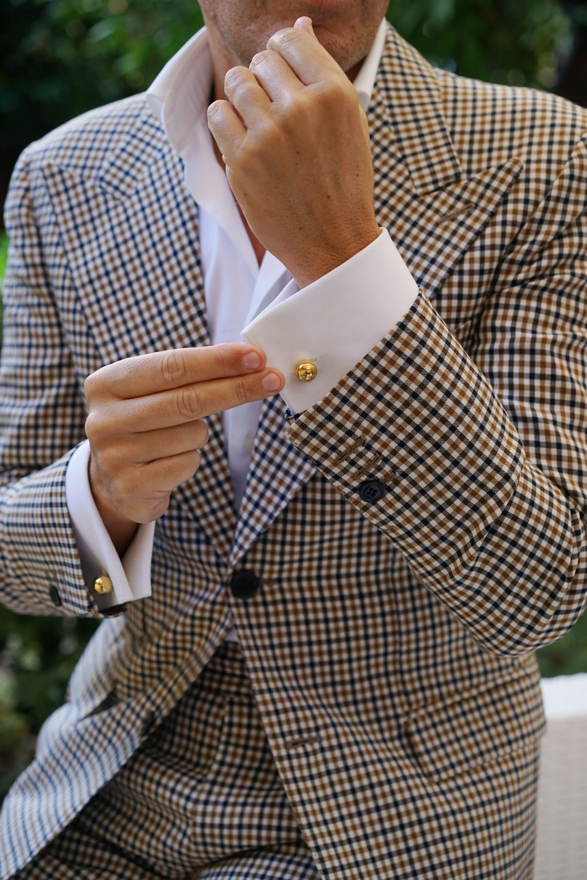 Beckham Gold Cufflinks - Image 6