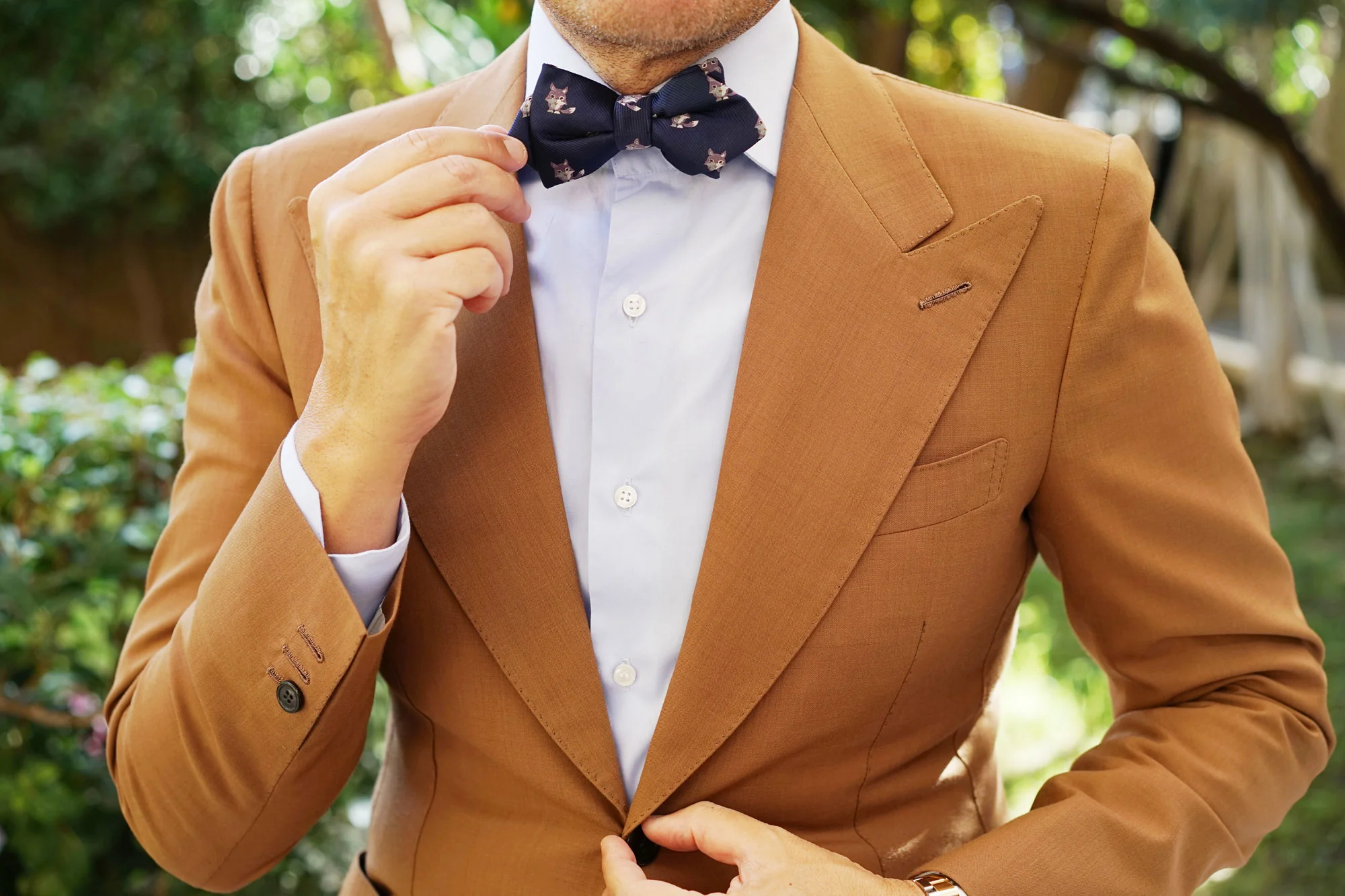 Bengal Wolf Diamond Bow Tie - Image 7