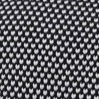 Bennett Tweed Black Knitted Tie - Image 2