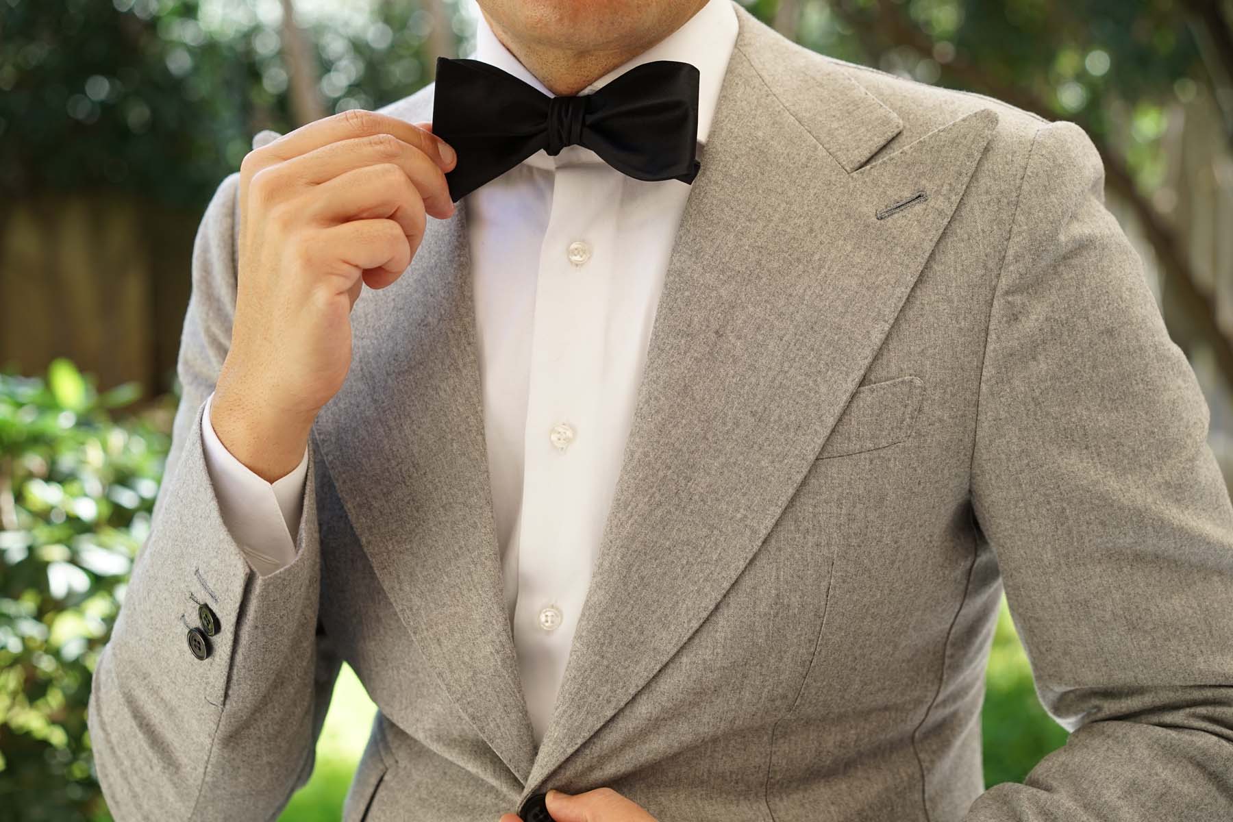 Bond Black - Bow Tie (Untied) - Image 6
