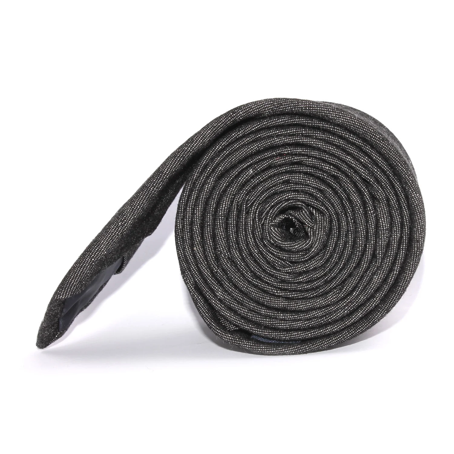 Black Denim Jeans Cotton Necktie - Image 4
