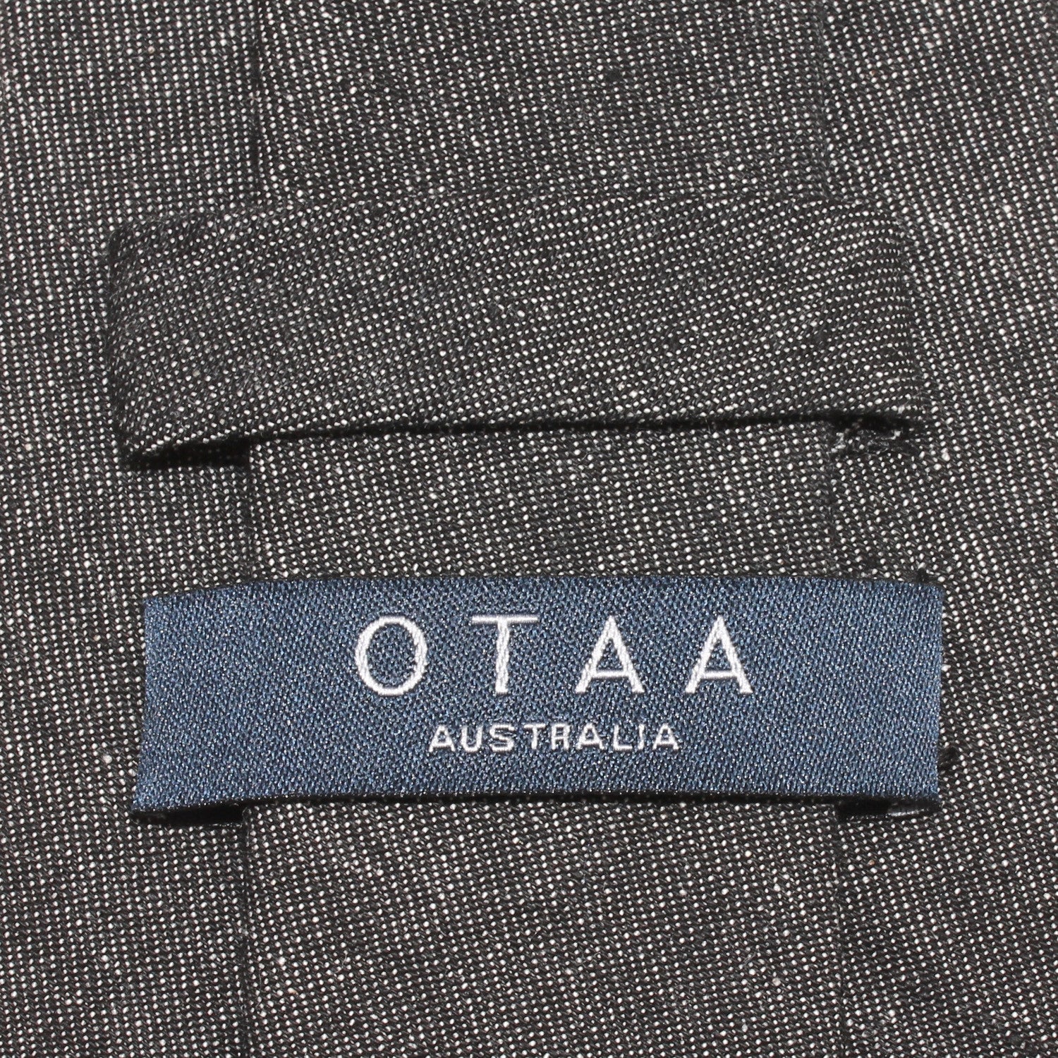 Black Denim Jeans Cotton Necktie - Image 5