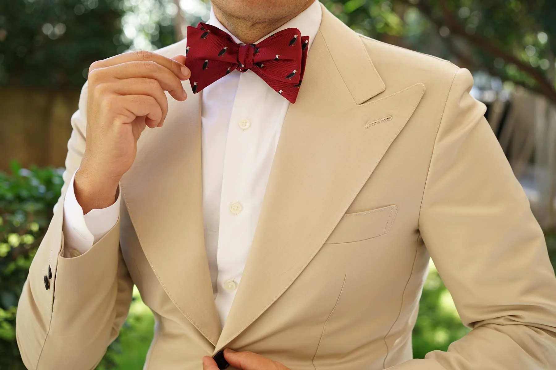 Black Eagle Self Bow Tie - Image 6