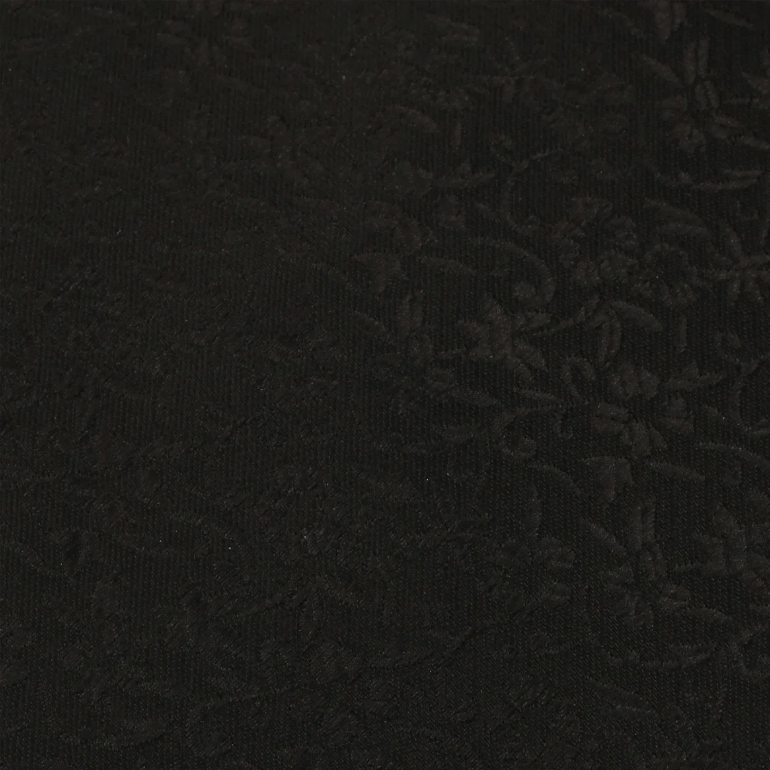 Black Floral Pattern Diamond Bow Tie - Image 2