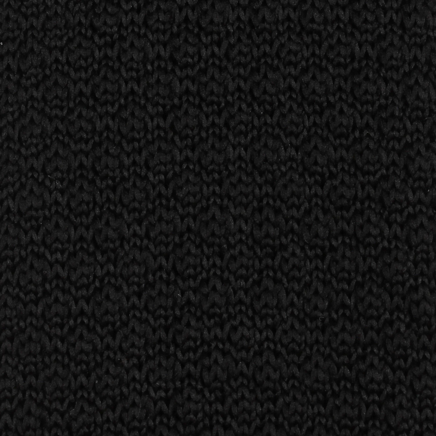 Black Knitted Tie - Image 2
